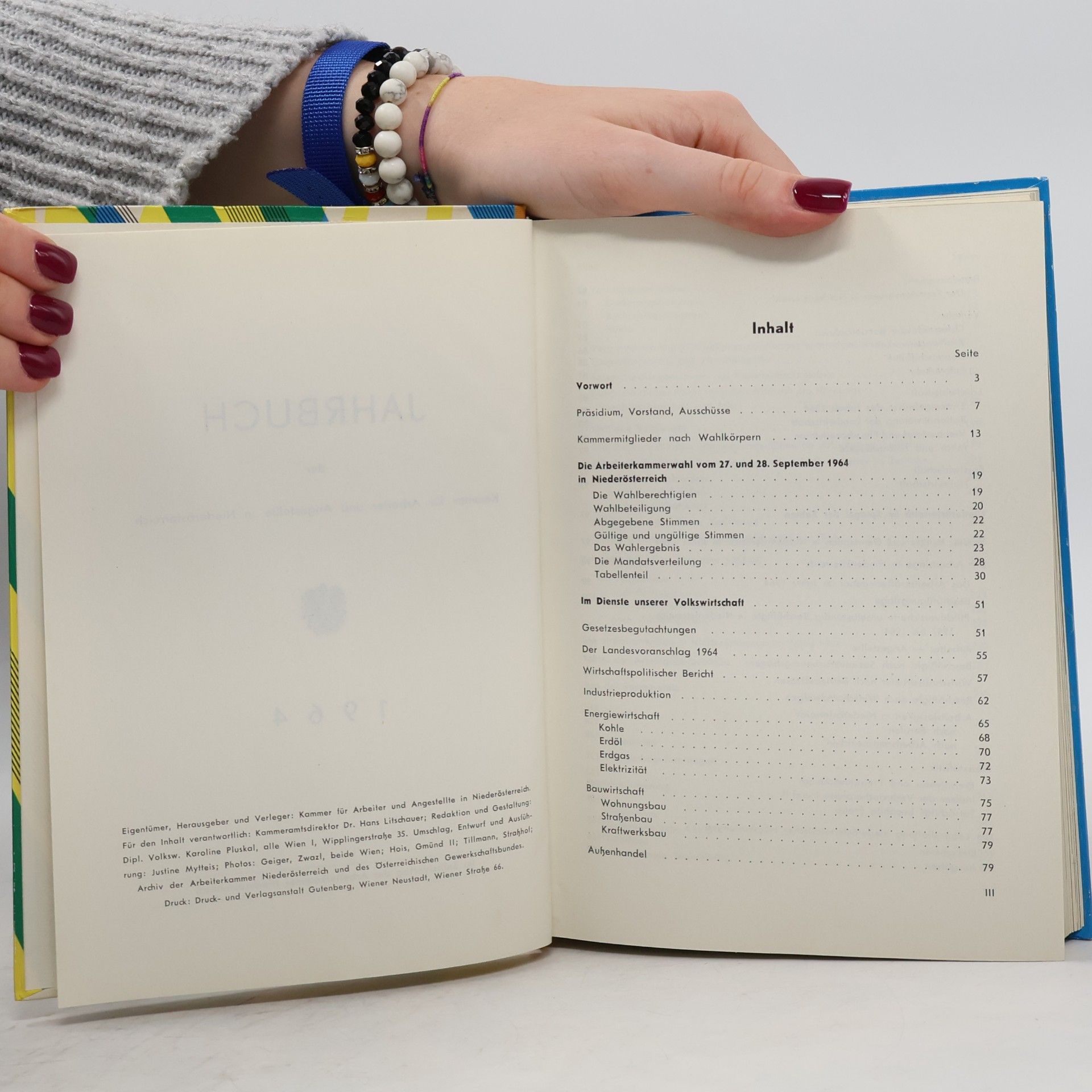 Justine Mytteis Jahrbuch 1964