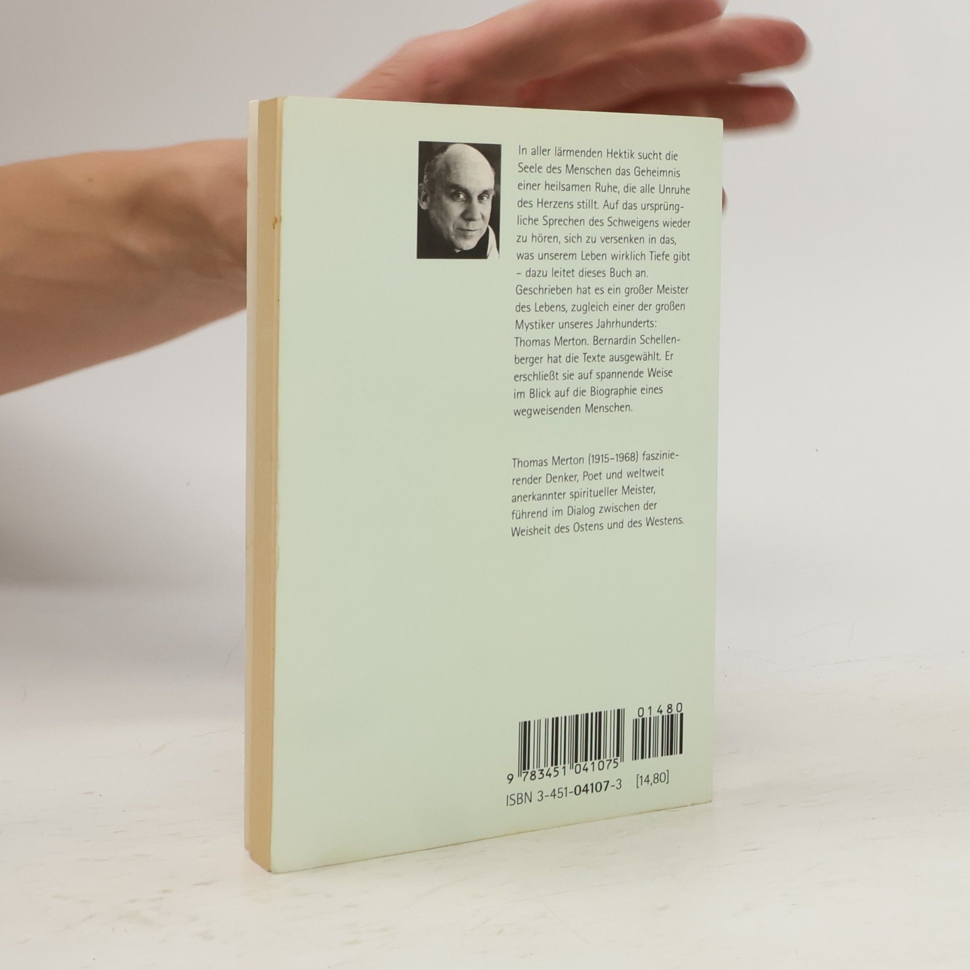 Merton, Thomas; Schellenberger, Bernardin (Hg.) Zeiten der Stille.