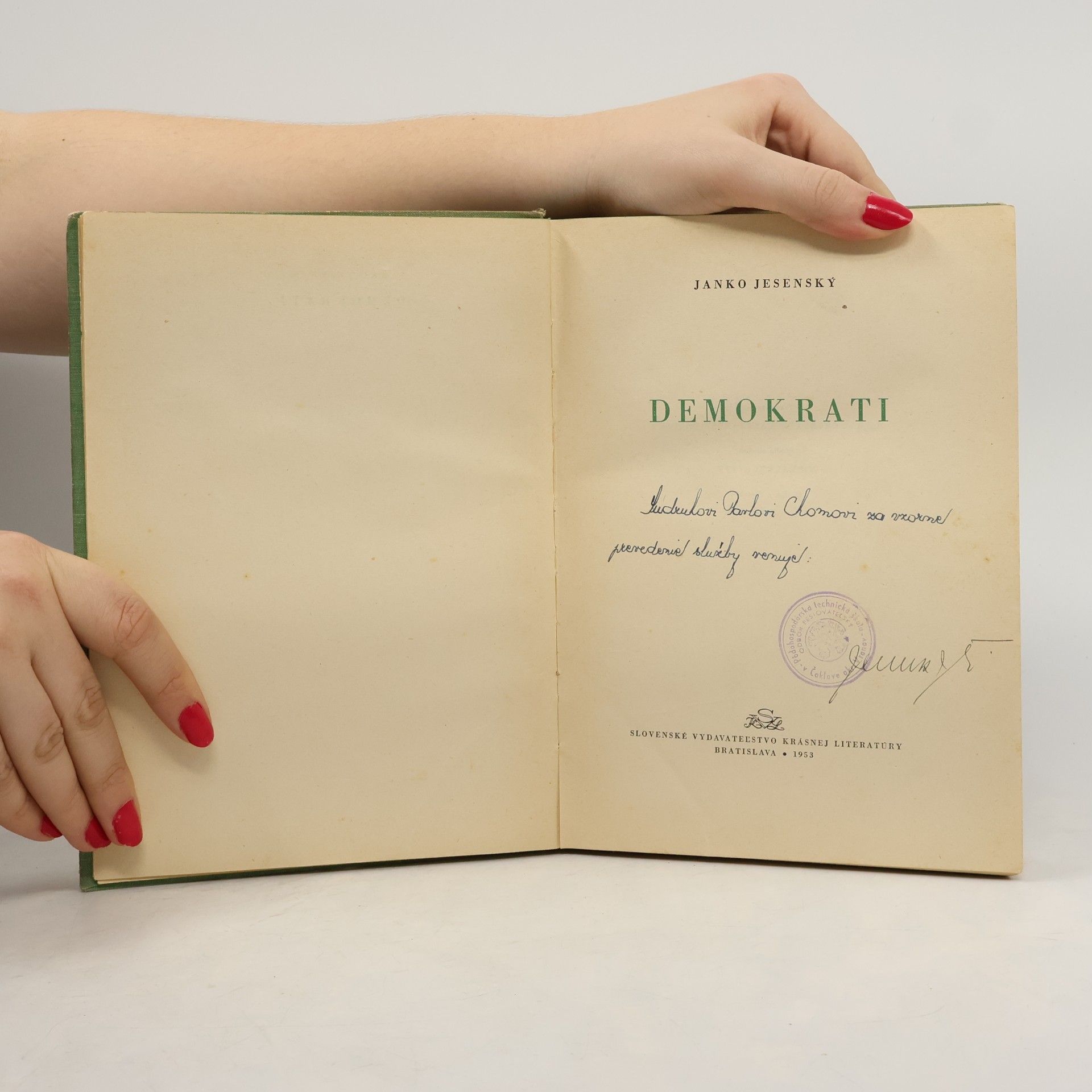 Janko Jesenský Demokrati