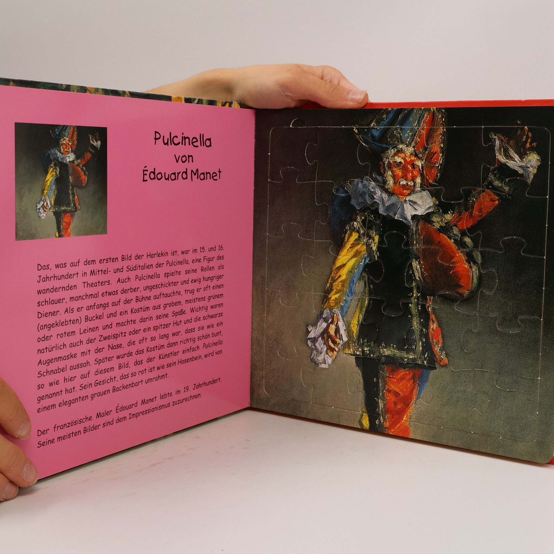 Clowns: Puzzle-Buch. Fünf Puzzle mit jeweils 25 Teilen