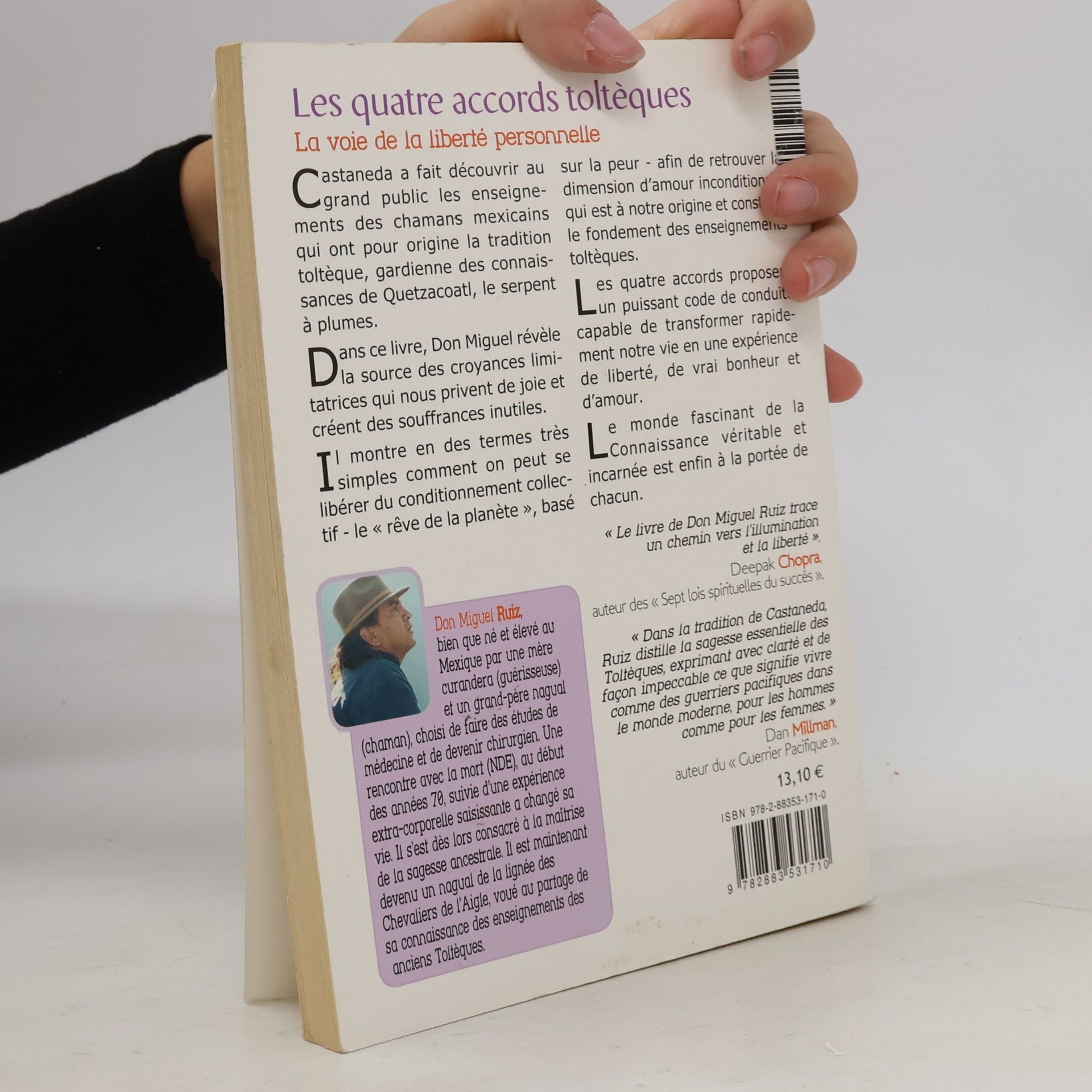 Miguel Ruiz Les quatre accords toltèques