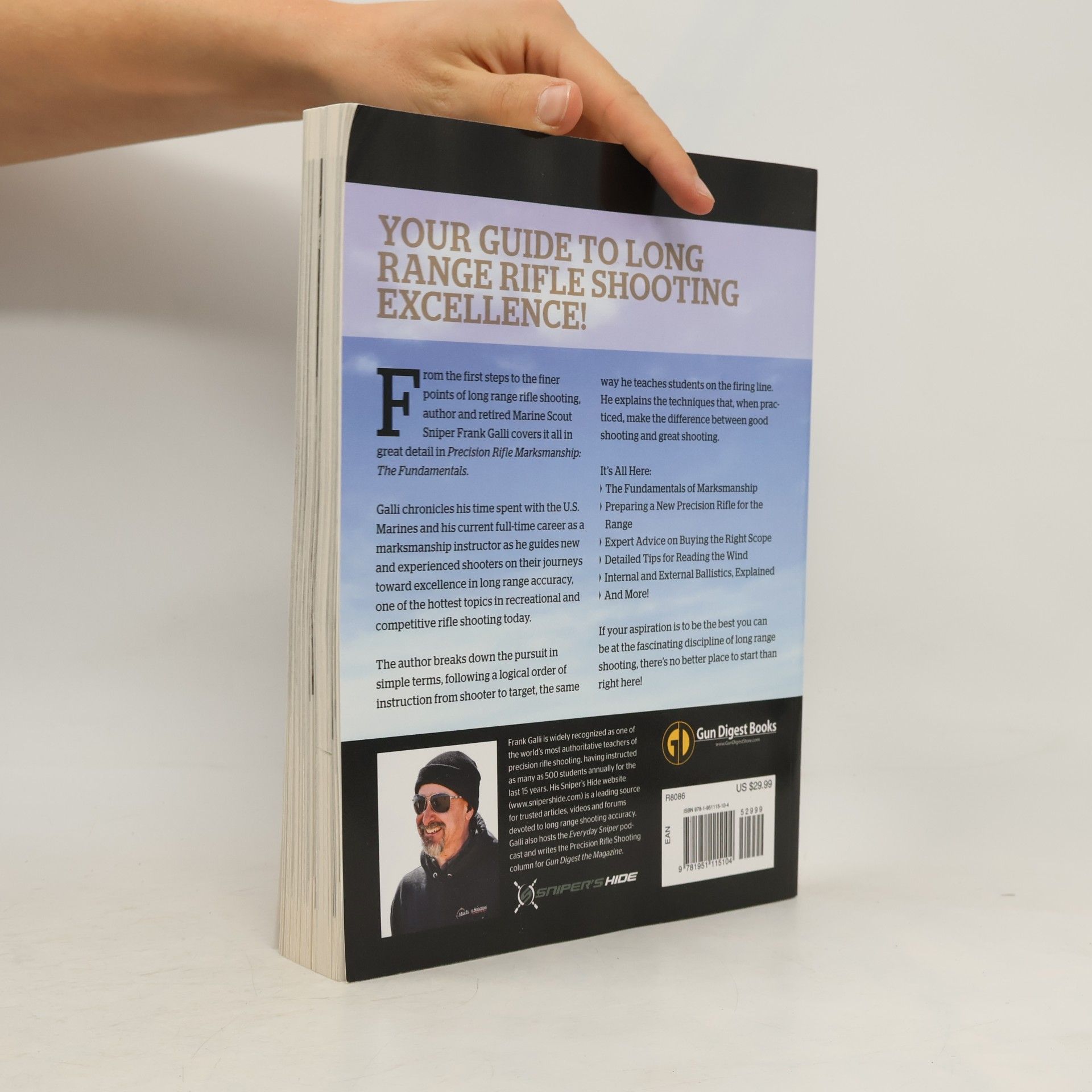 Frank Gallinelli Precision Rifle Marksmanship: The Fundamentals - A Marine Sniper's Guide to Long Range Shooting