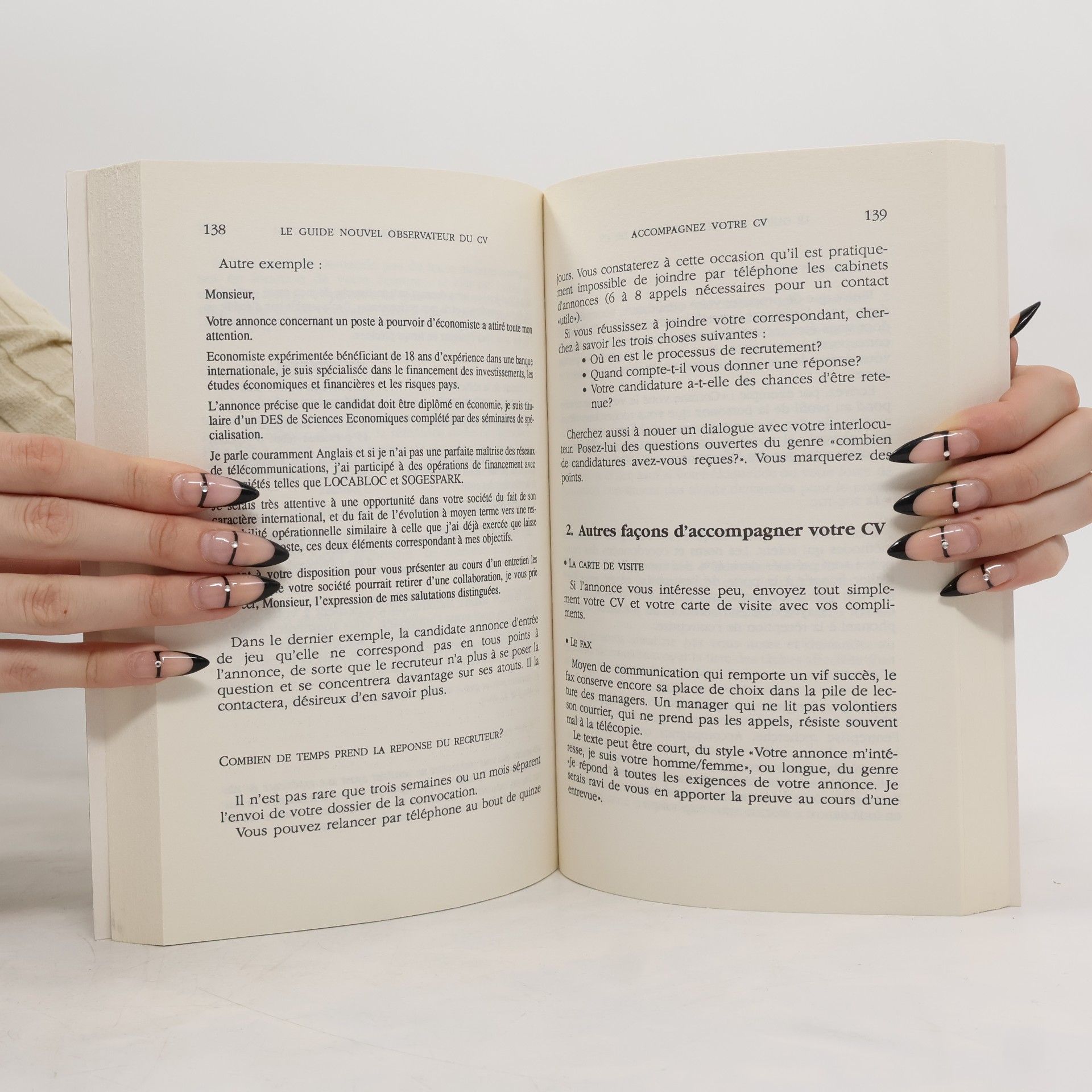 Le guide Nouvel Observateur du CV