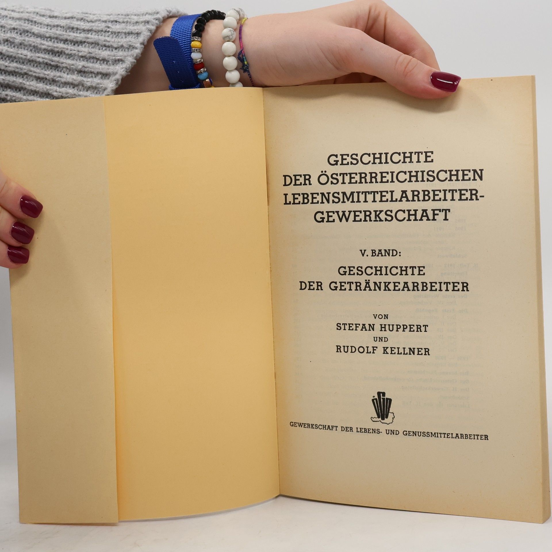 Stefan Huppertz Wild 60 Jahre Organisation der Brauer und Fassbinder