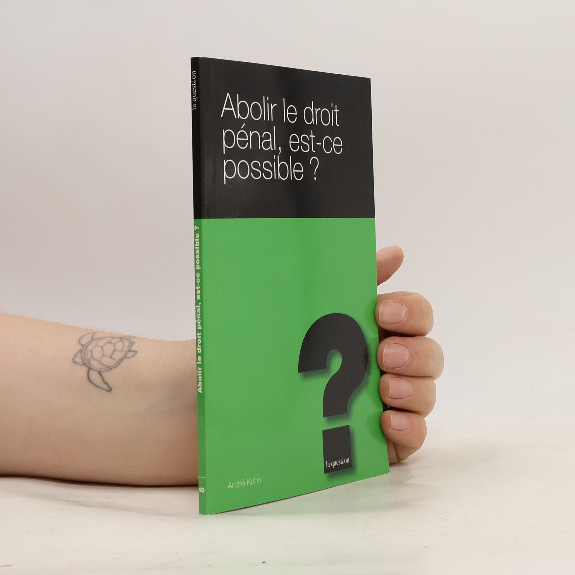 André Kuhn Abolir le droit pénal, est-ce possible ? 93