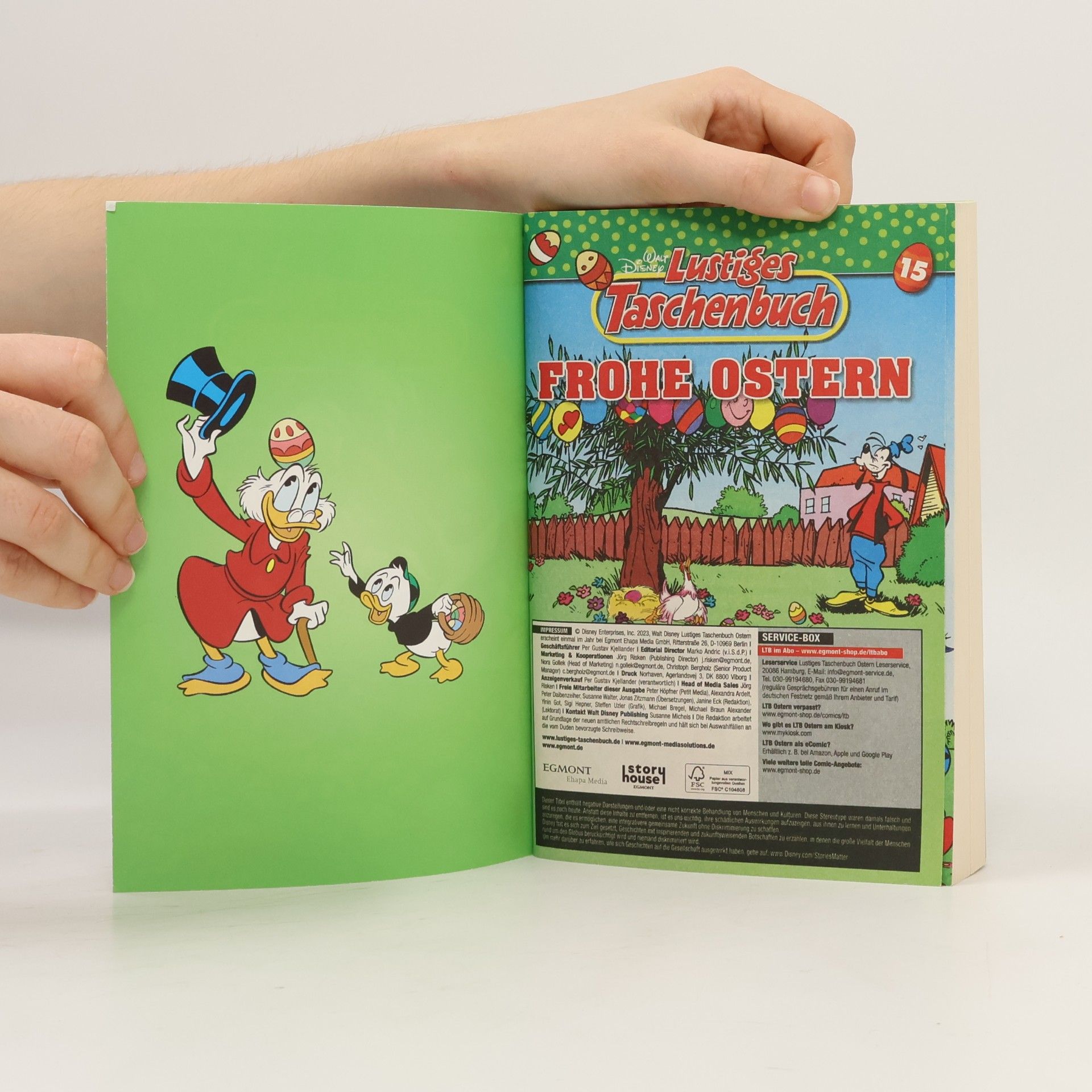 Walt Disney Lustiges Taschenbuch Frohe Ostern 15