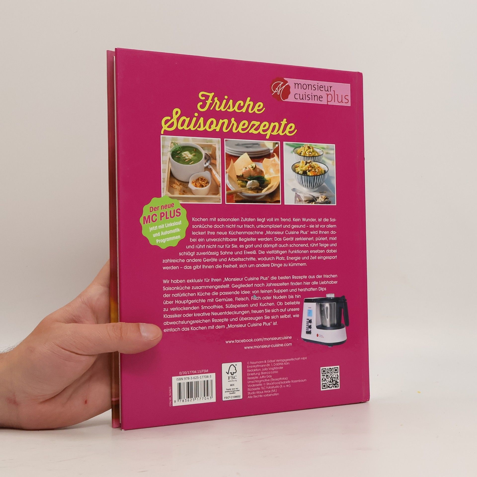 Kolektiv autorů Frische Saisonrezepte für die Monsieur Cuisine Küchenmaschine