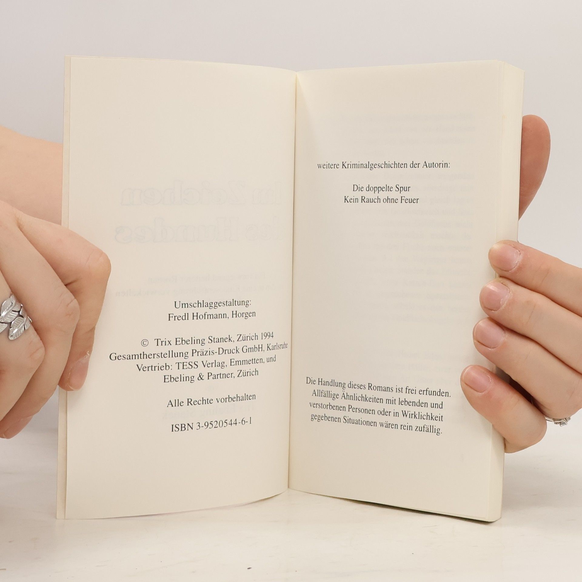 Trix Ebeling Stanek Im Zeichen des Hundes