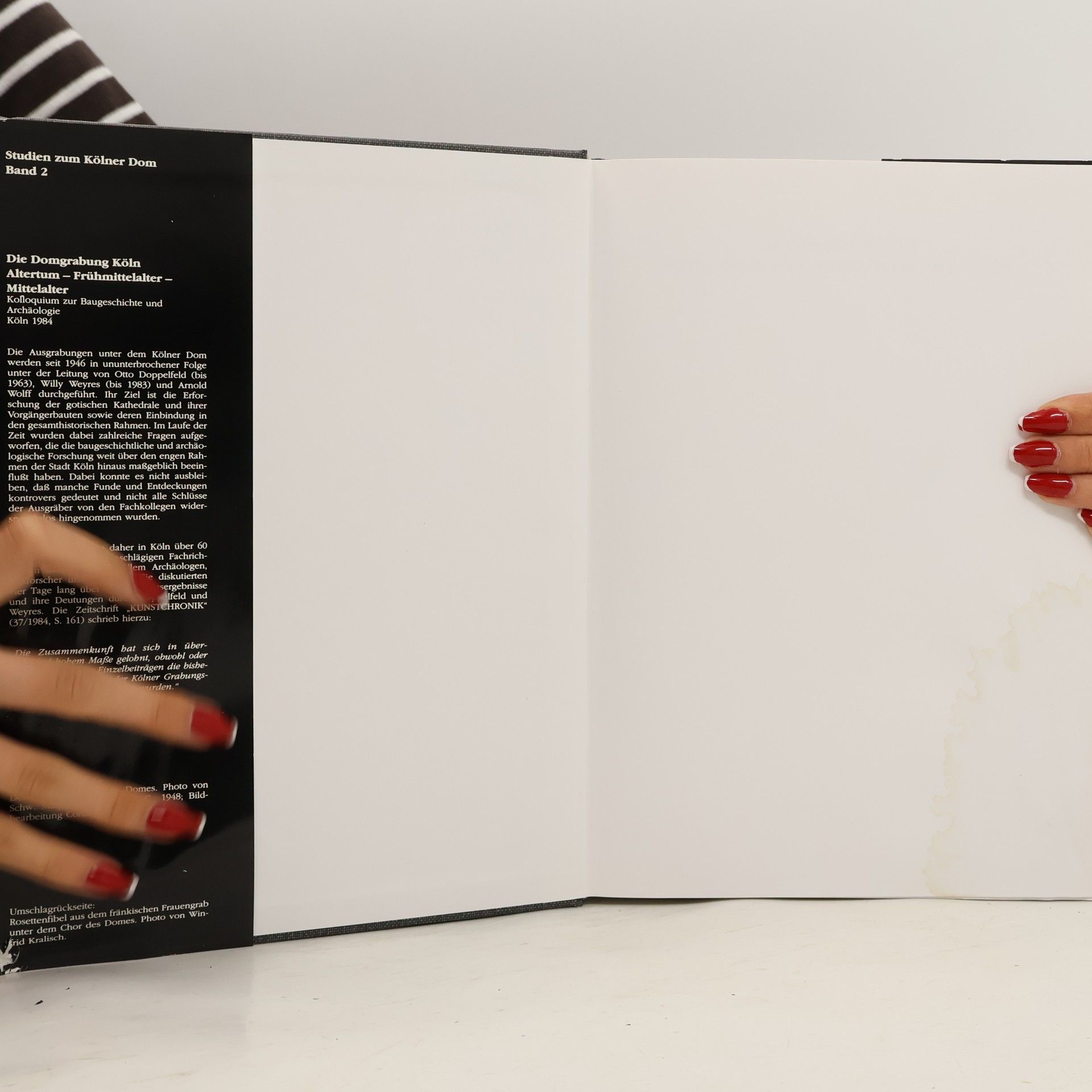 Arnold Wolff Die Domgrabung Köln