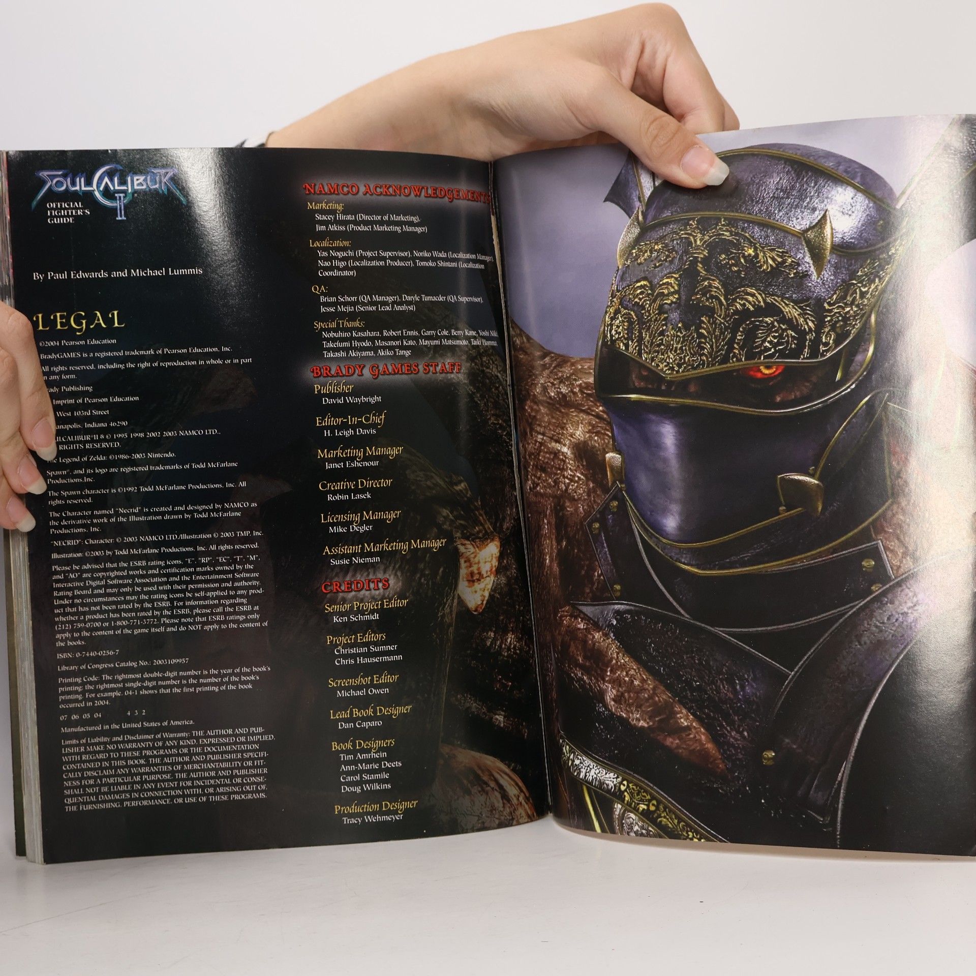 Michael Lummis Soul Calibur 2 Official Fighter's Guide