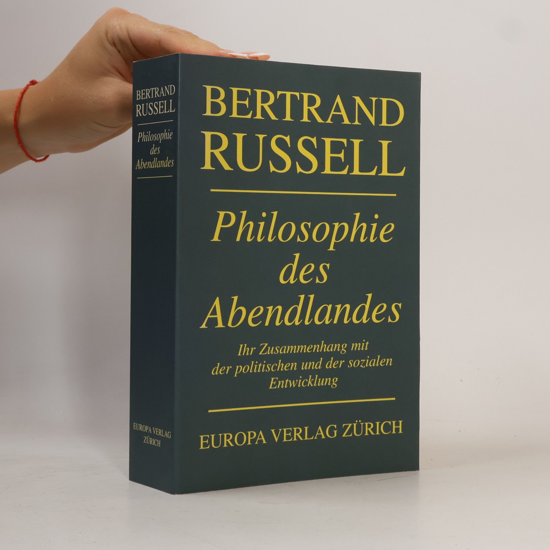 Bertrand Russell Philosophie des Abendlandes