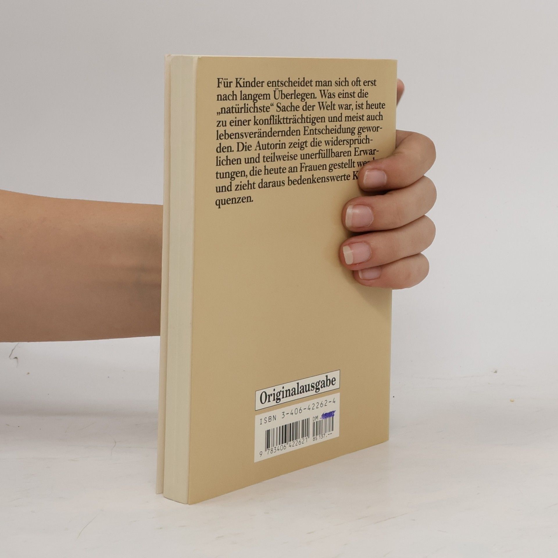 Elisabeth Beck-Gernsheim Die Kinderfrage