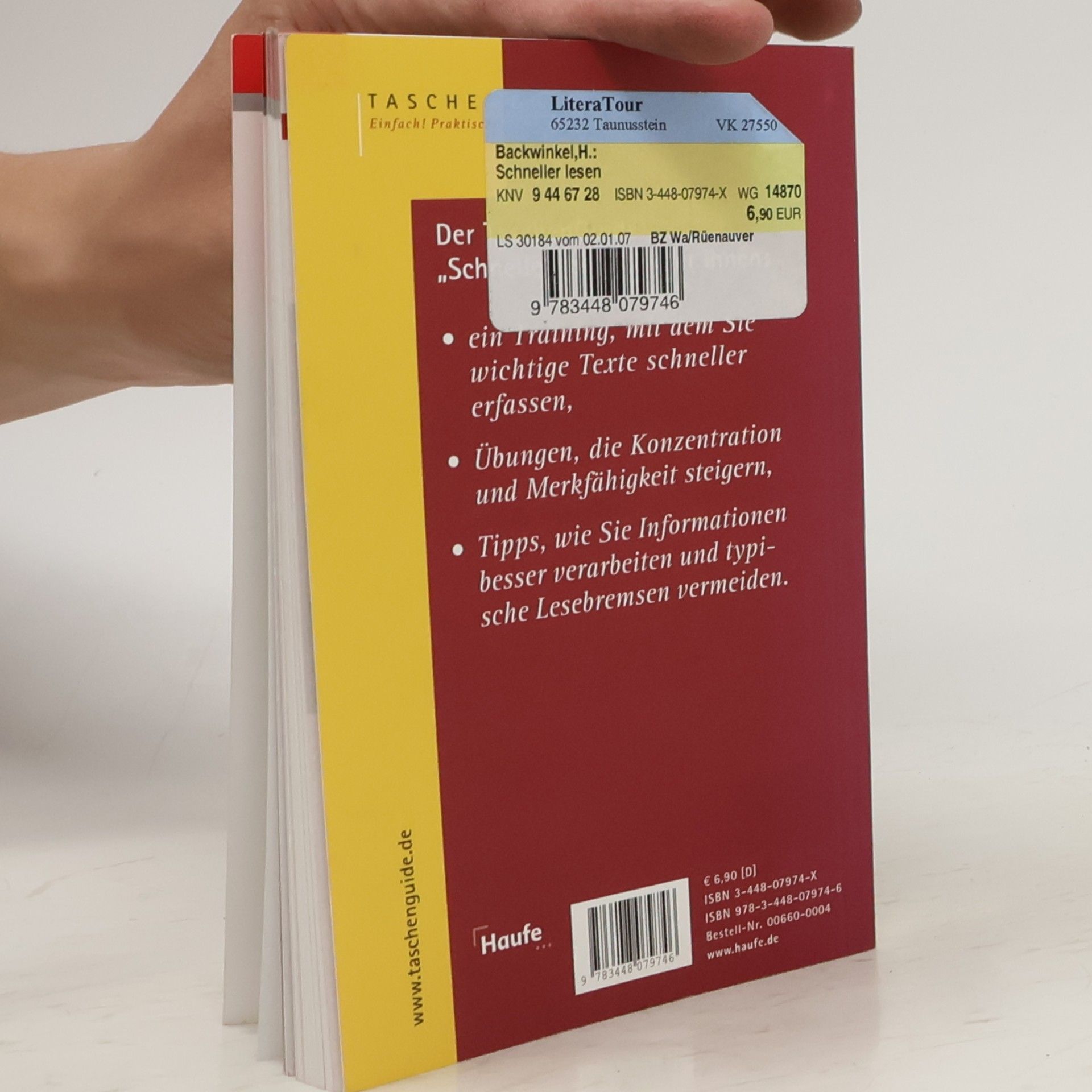 Holger Backwinkel Schneller lesen