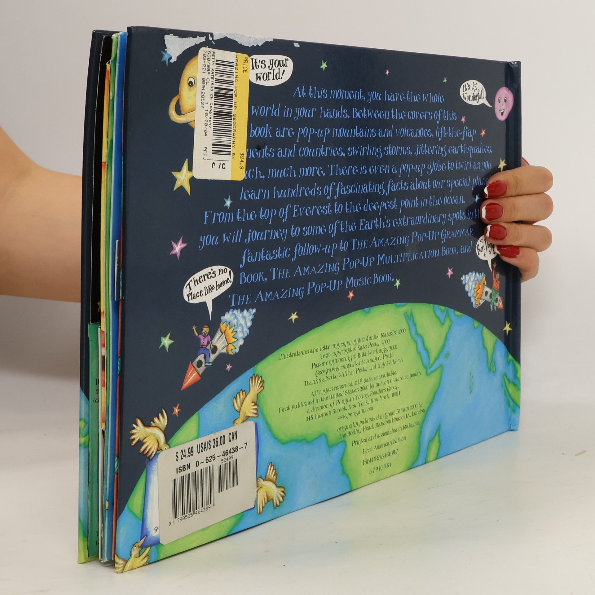Kate Petty The Amazing Pop-Up Geography Book