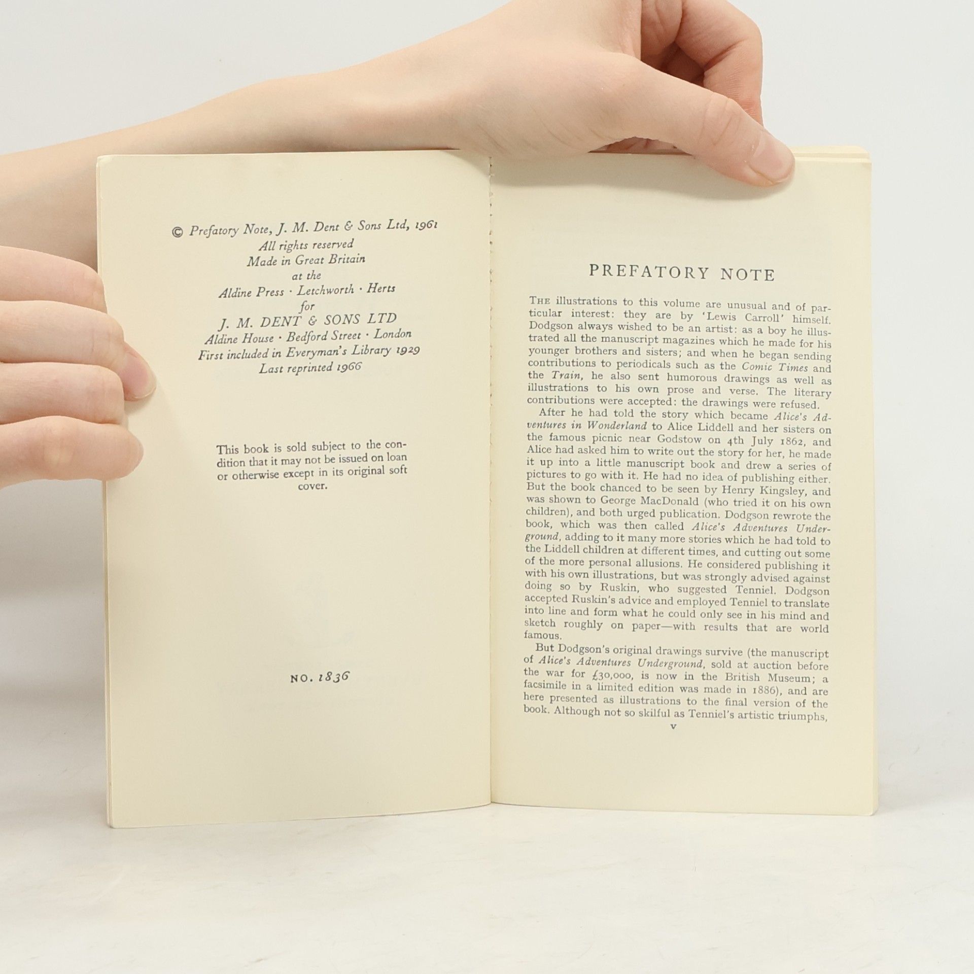 Lewis Carroll Alice in Wonderland