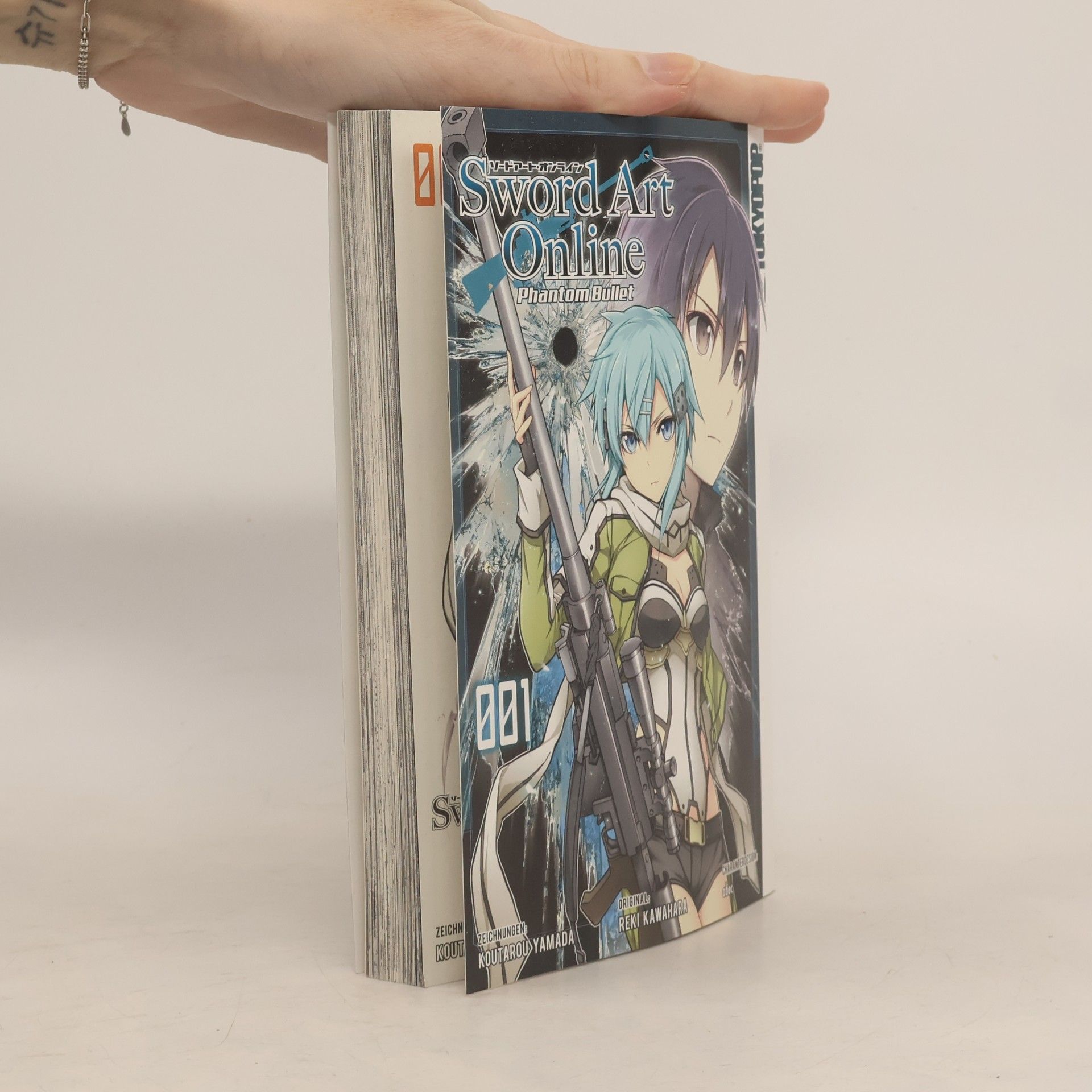 Kōtarō Yamada Sword art online phantom bullet