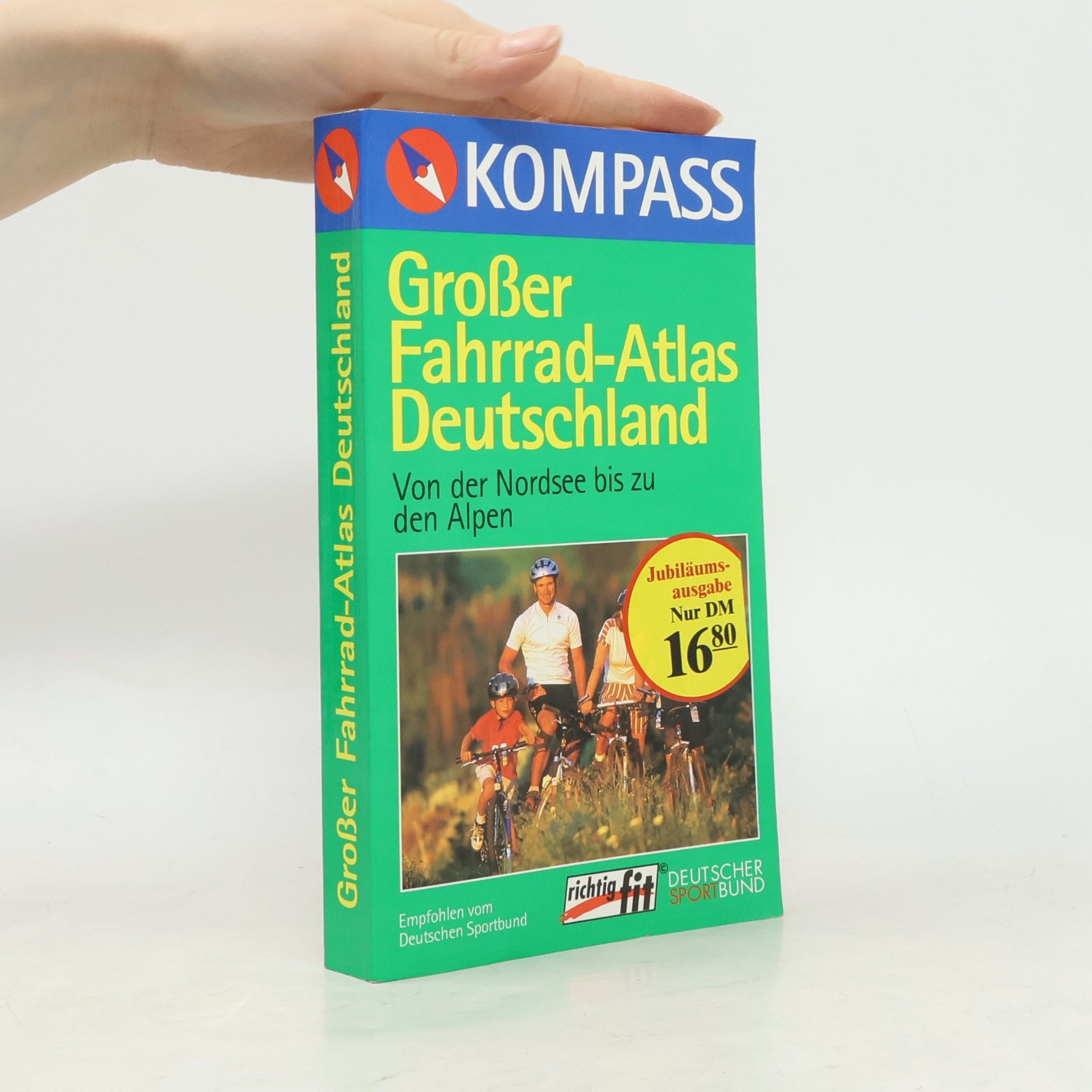 Anita Rolf Großer Fahrrad-Atlas Deutschland