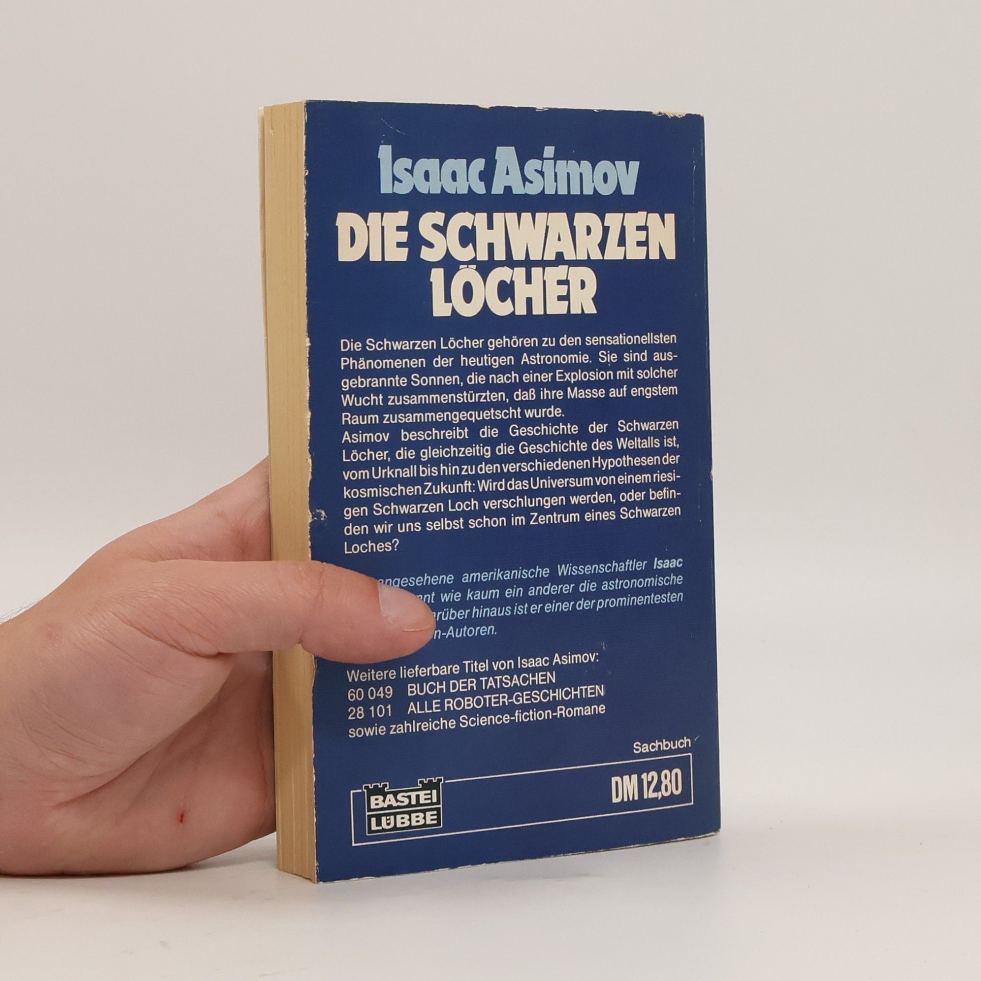 Isaac Asimov Die schwarzen Löcher
