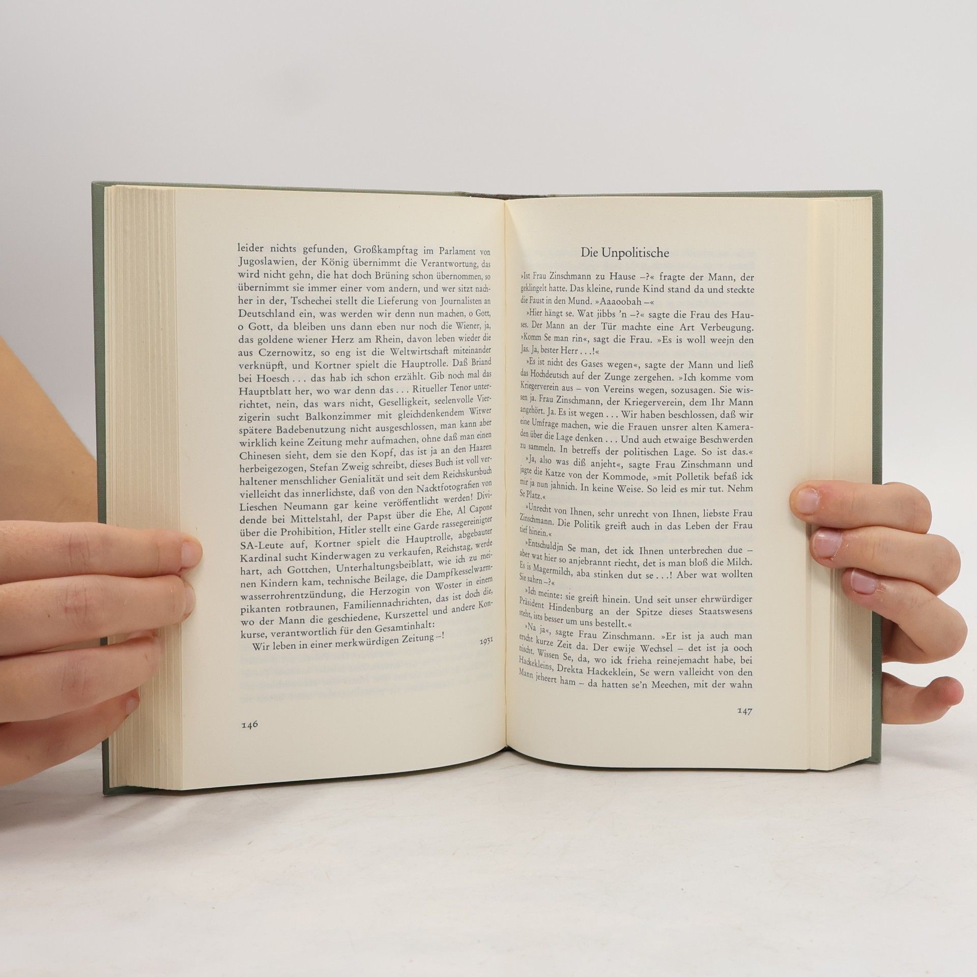 Kurt Tucholsky Aus dem Ärmel geschüttelt