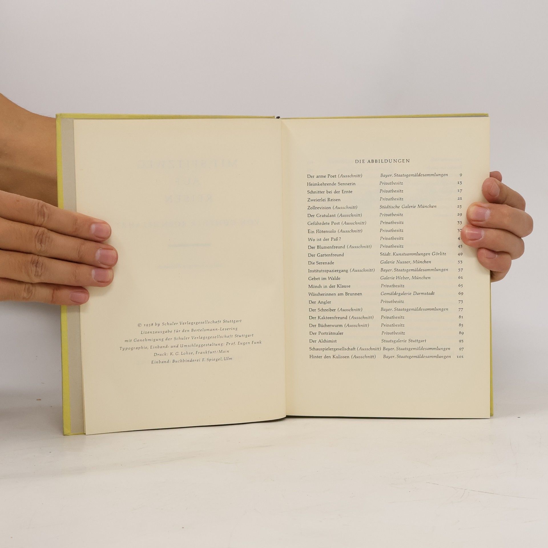Collectif d'auteurs Mit Spitzweg auf Reisen