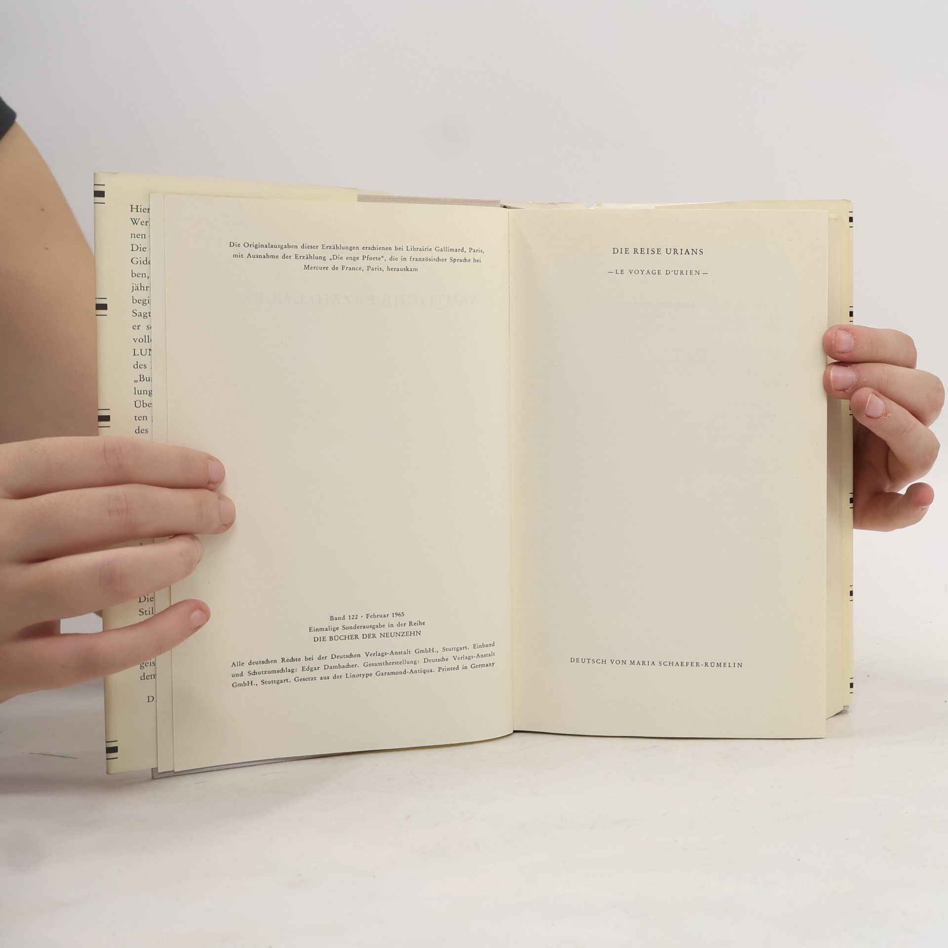 André Gide Sämtliche erzählungen