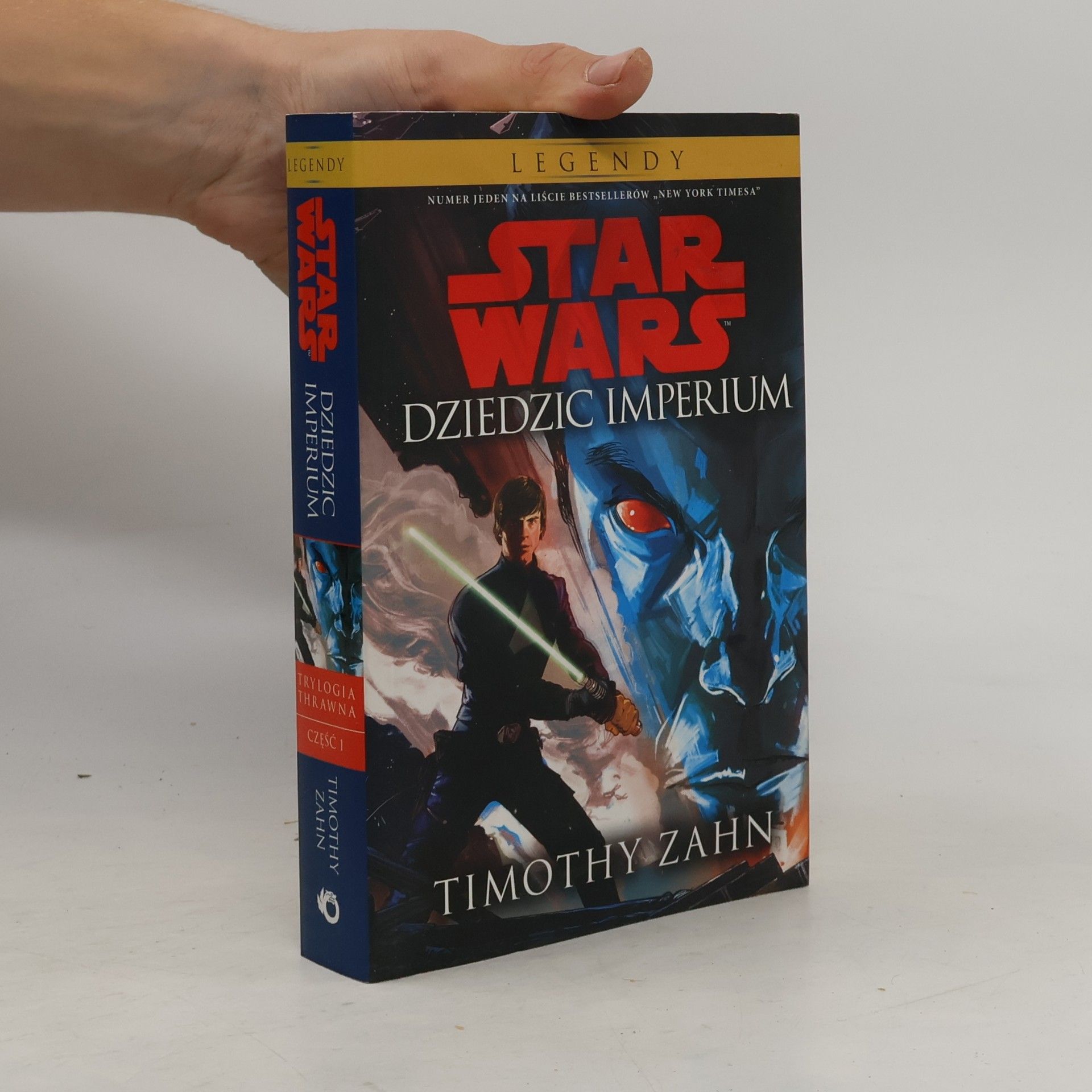 Timothy Zahn Dziedzic imperium star Star Wars trylogia thrawna Tom 1