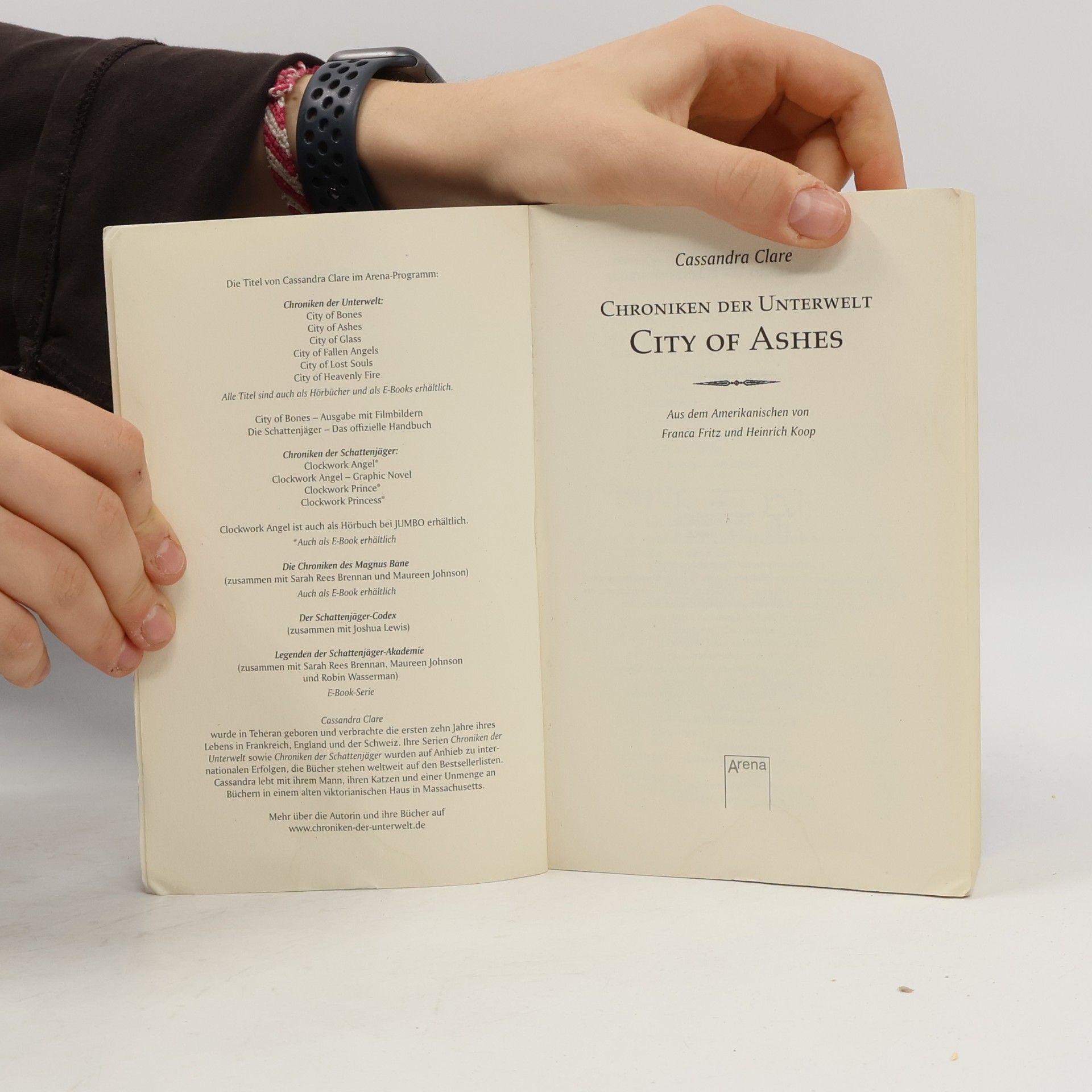 Cassandra Clare City of Ashes