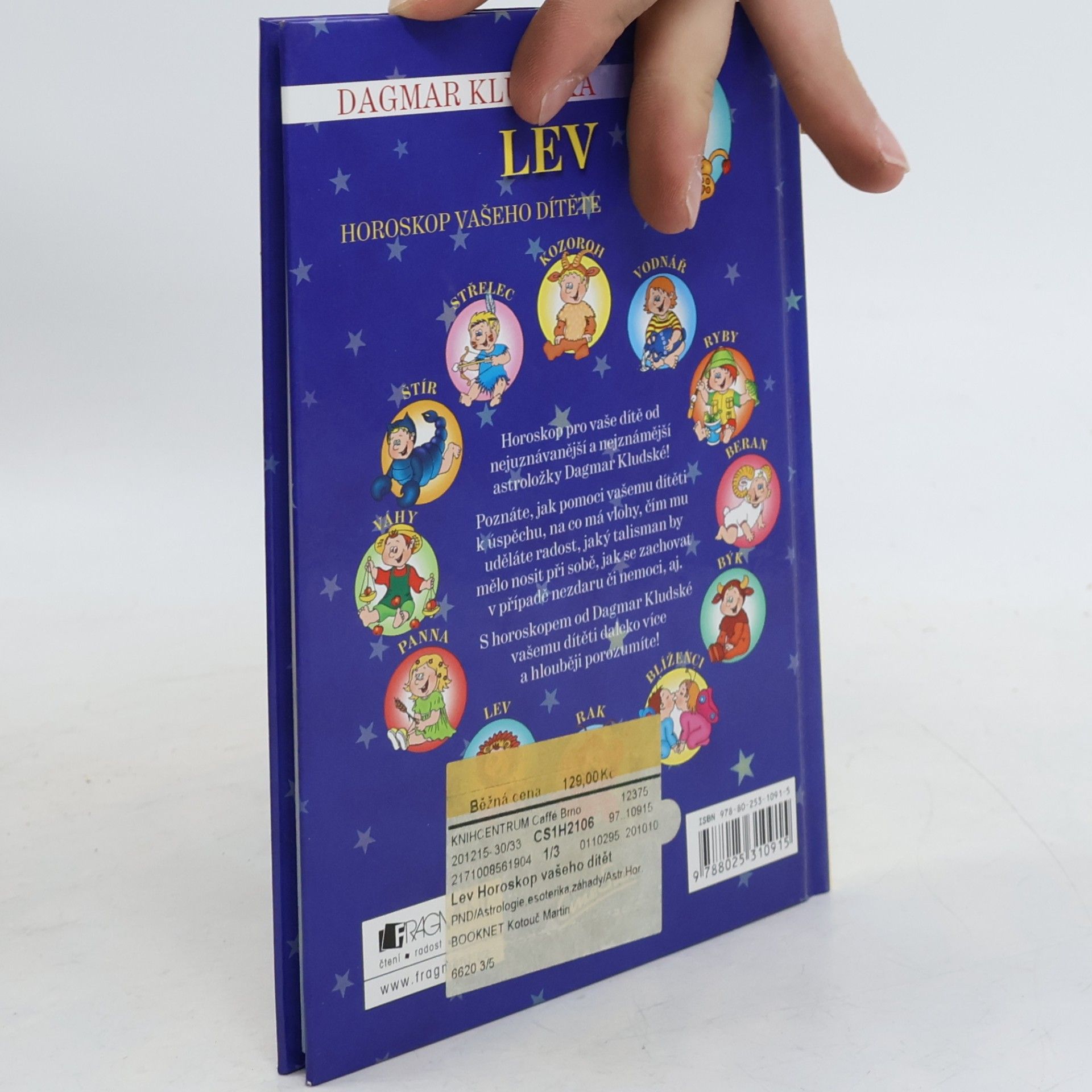 Dagmar Kludská Lev : horoskop vašeho dítěte : [23.7.-23.8.]