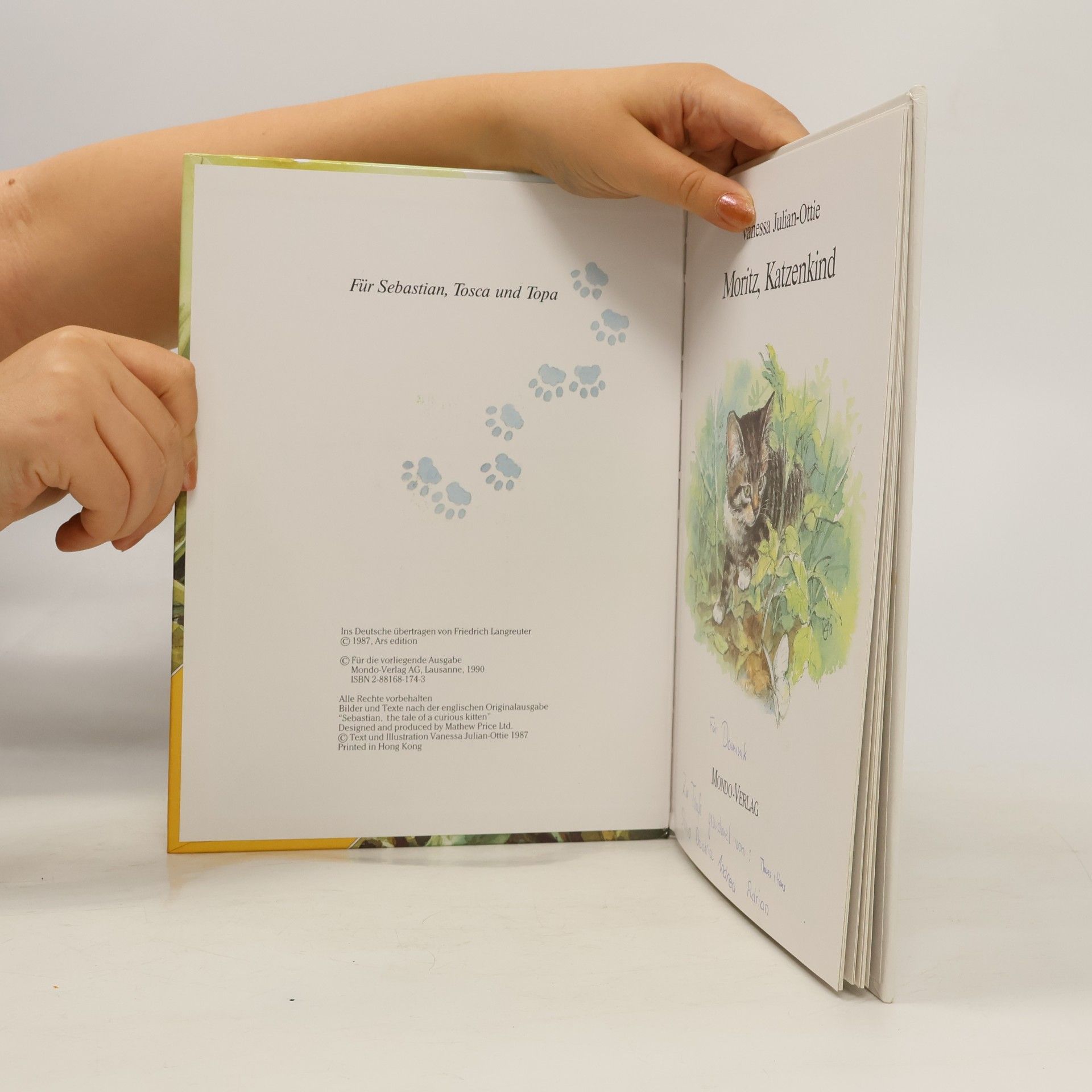 Vanessa Julian-Ottie Moritz, Katzenkind