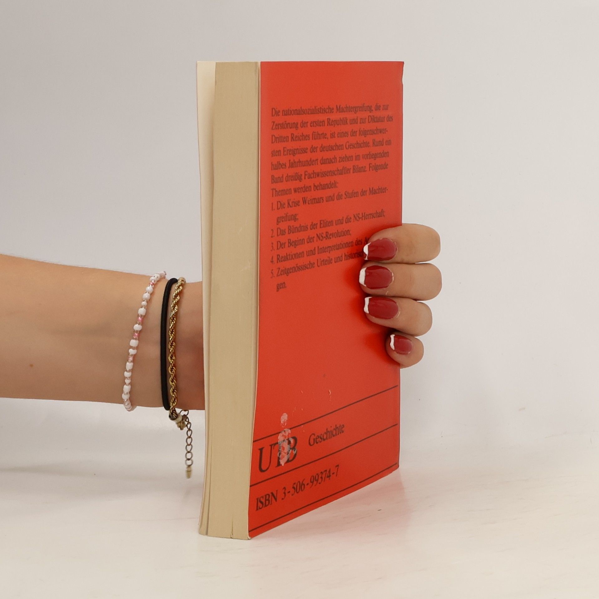 Wolfgang Michalka Uni-Taschenbücher - 1329: Die nationalsozialistische Machtergreifung
