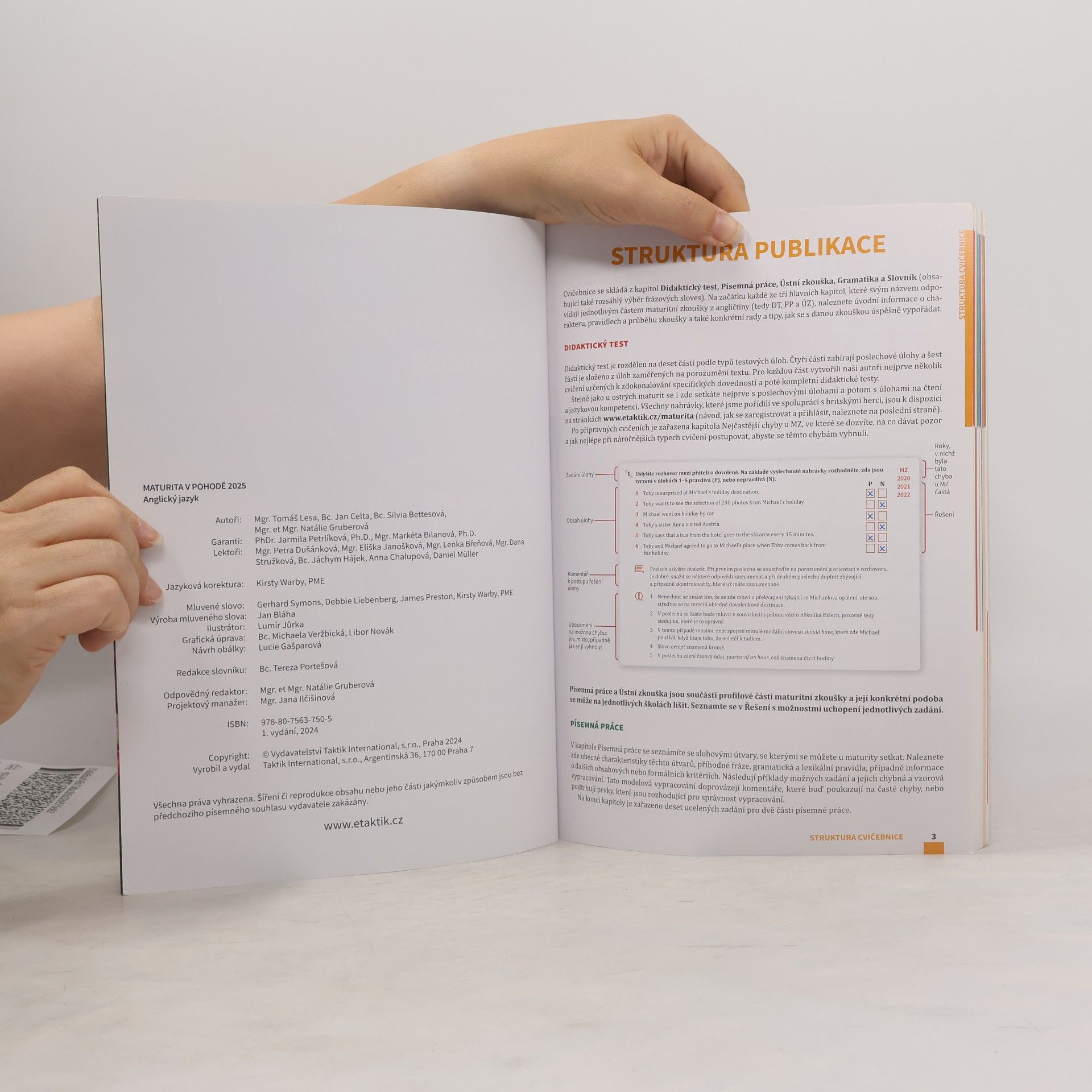 TAKTIK Maturita v pohodě - Anglický jazyk 2025