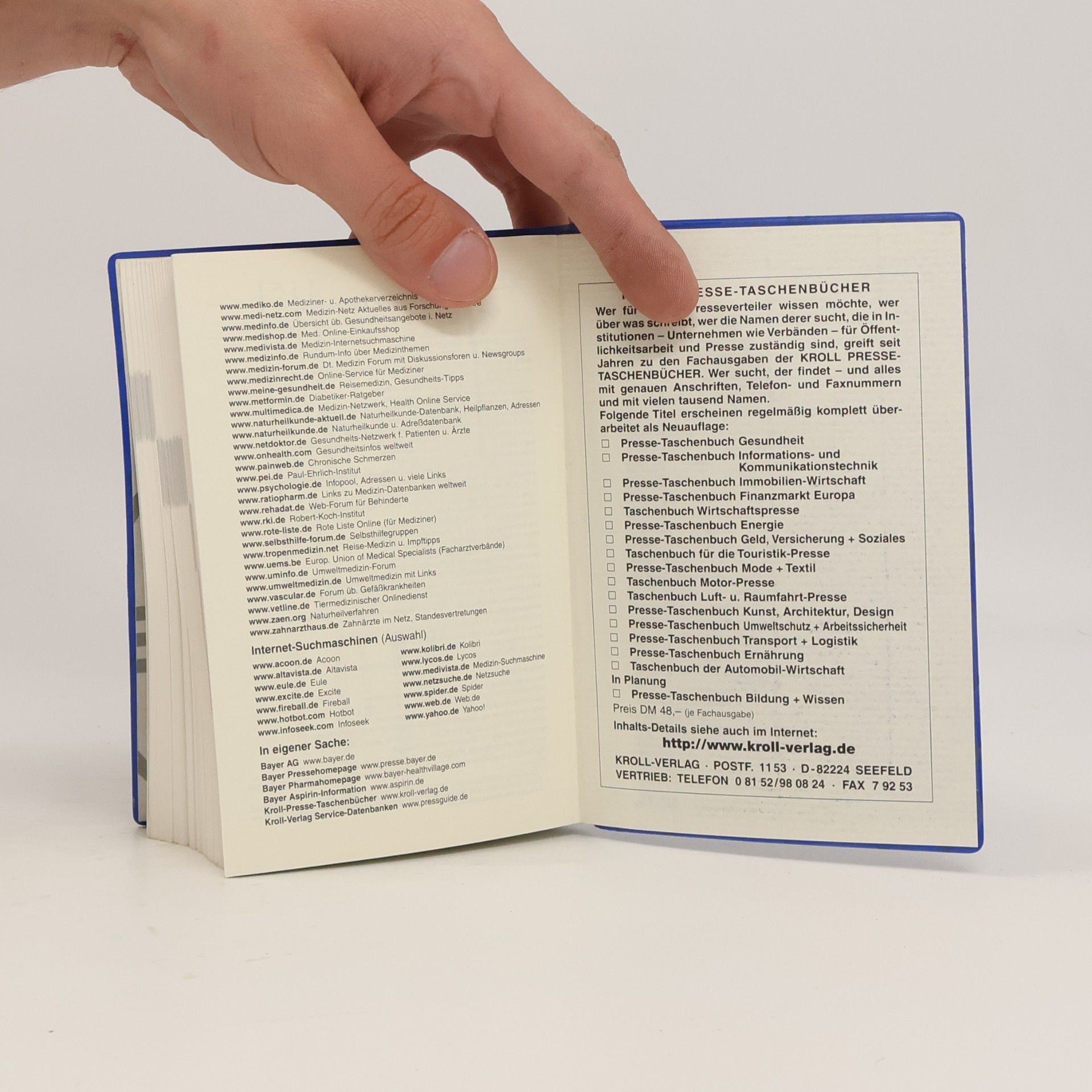kolektiv Presse-Taschenbuch