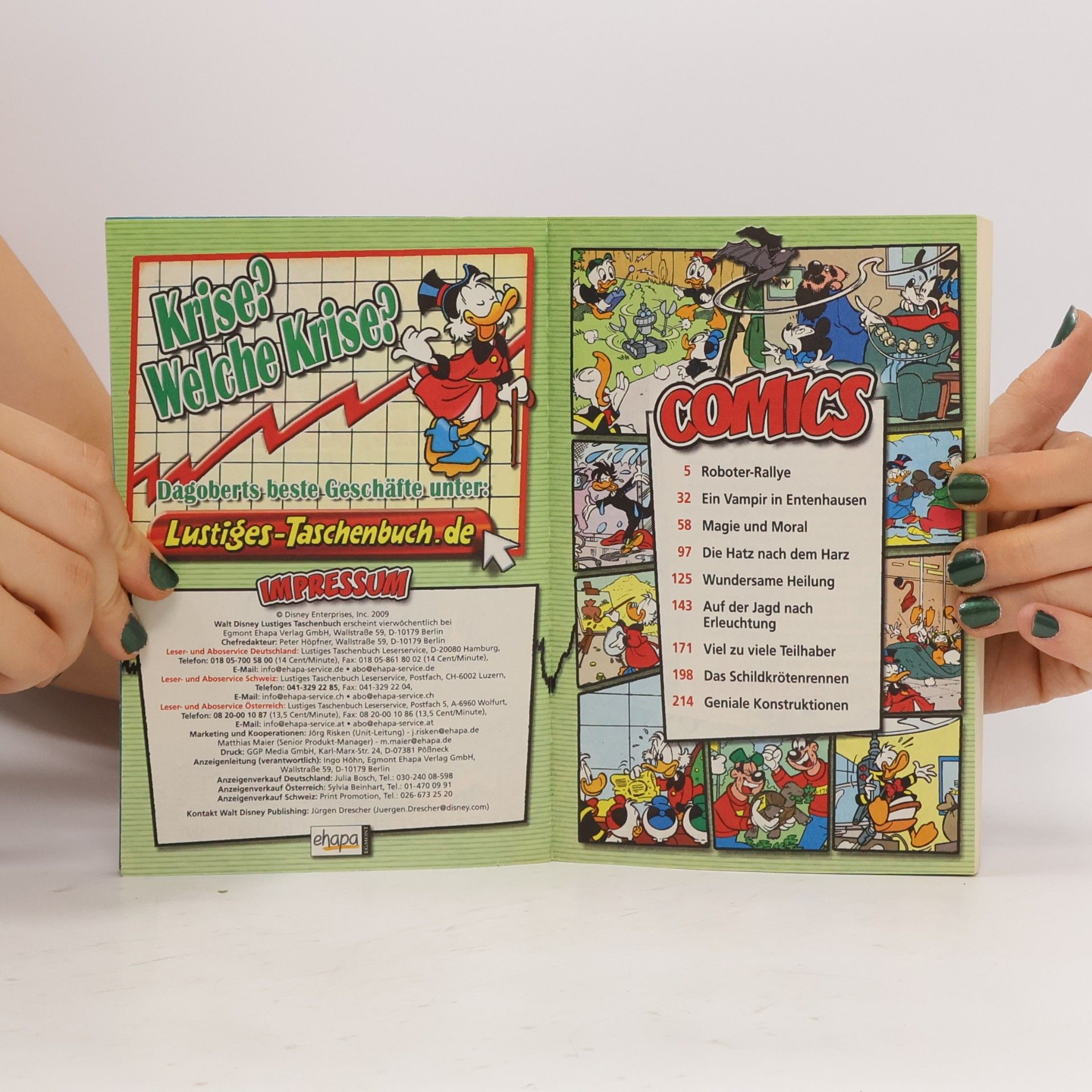 Walt Disney Lustiges Taschenbuch 395. Raus aus der Krise!