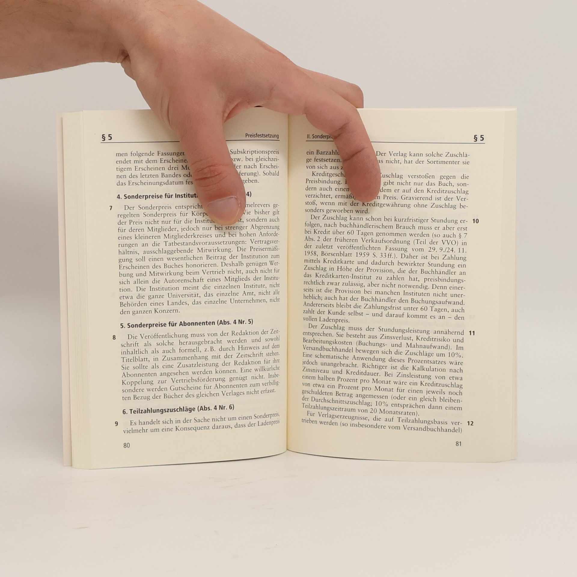 Hans Franzen Preisbindungsgesetz - 4. Auflage