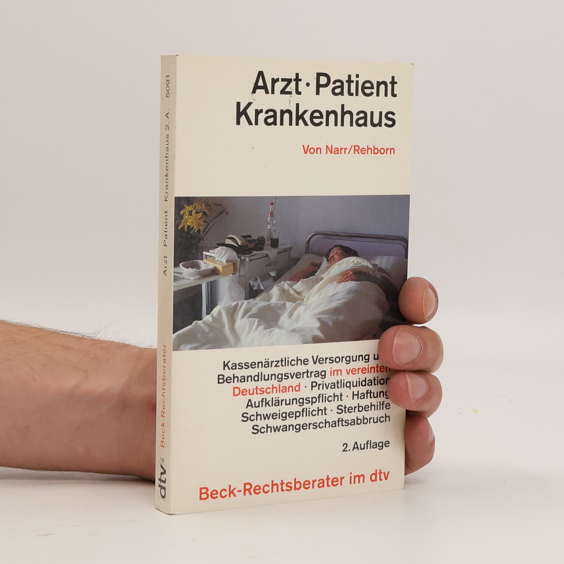 Wilhelm Weimar Arzt (Krankenhaus) und Patient
