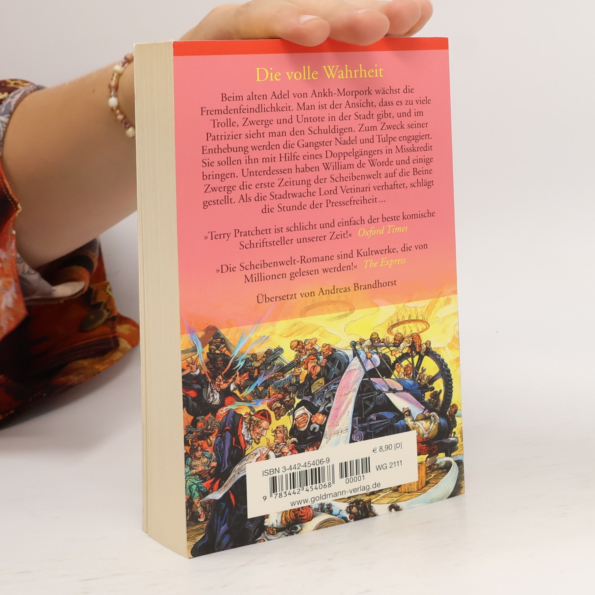 Terry Pratchett Die volle Wahrheit