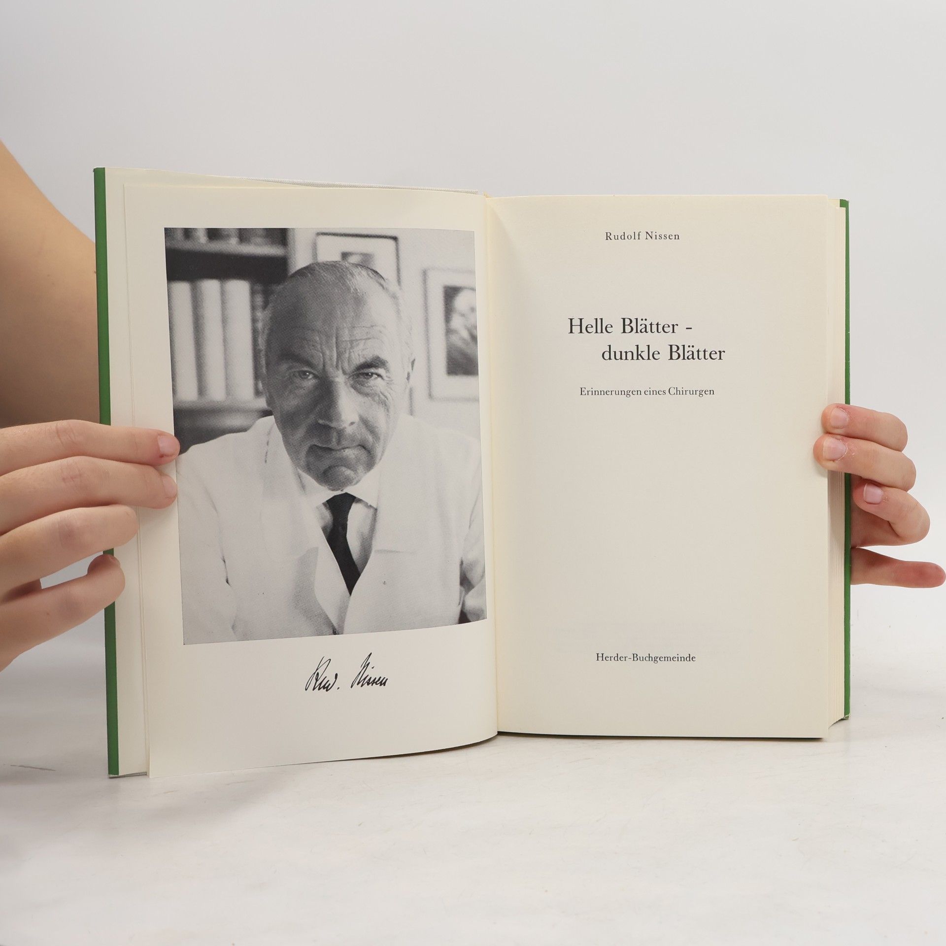 Rudolf Nissen Helle Blätter - dunkle Blätter
