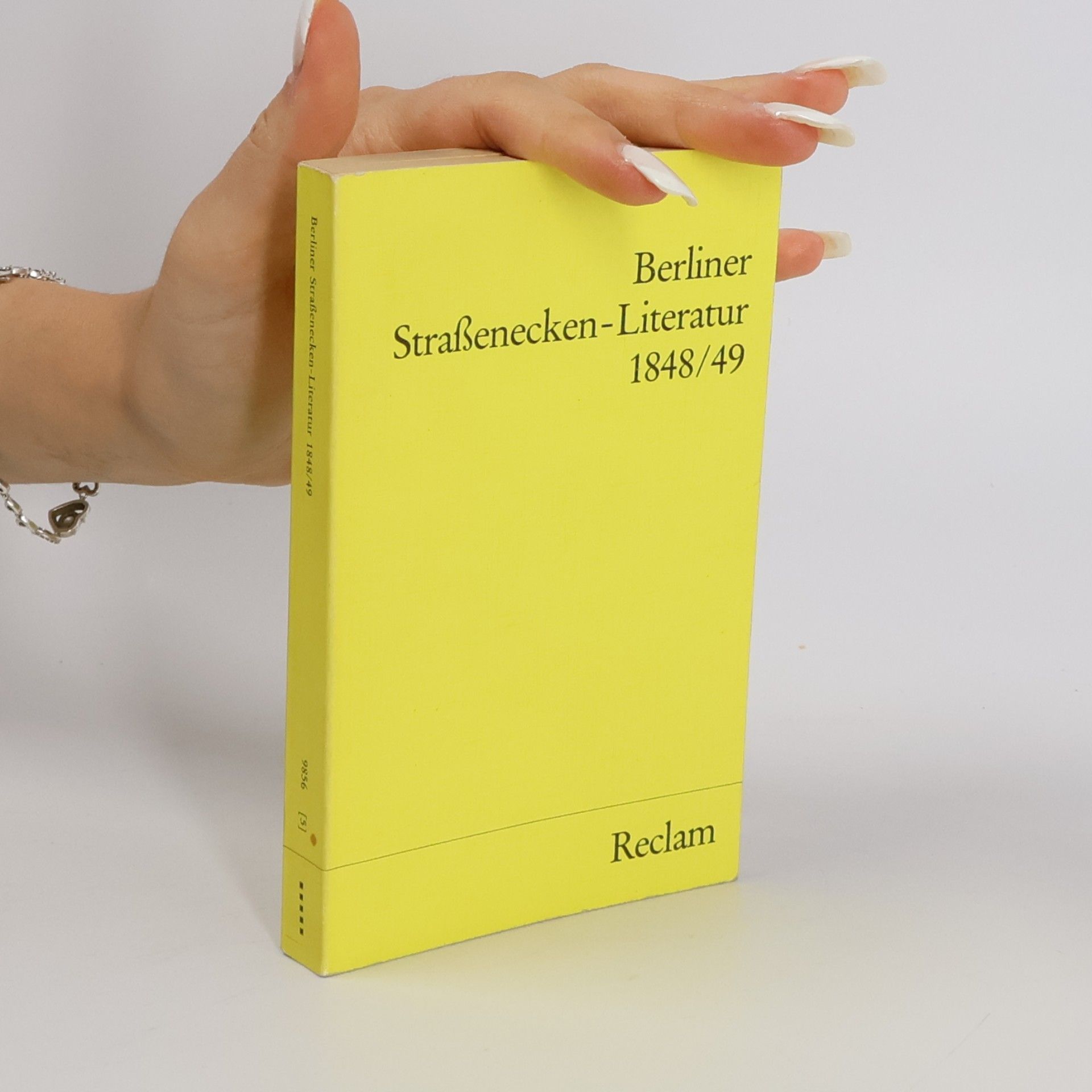 Gesine Abert Universal-Bibliothek - 4: Berliner Strassenecken-Literatur 1848/49