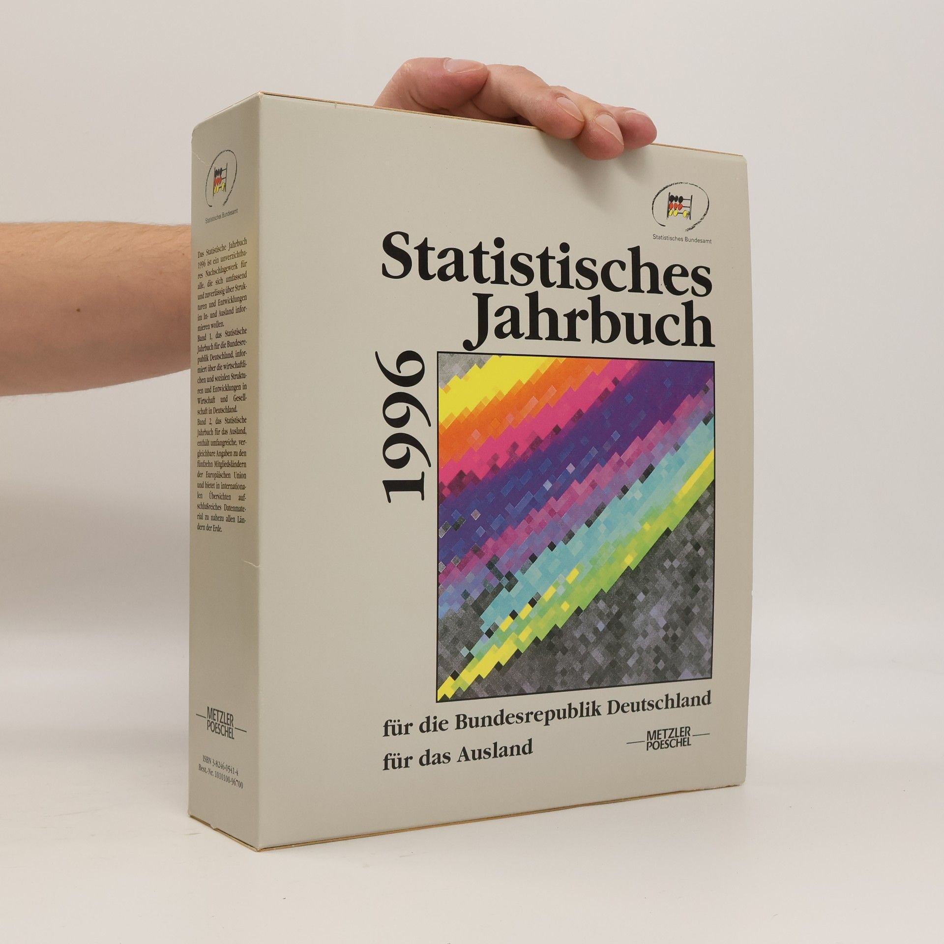 Statistisches Jahrbuch 1996 für die Bundesrepublik Deutschland / für das Ausland.