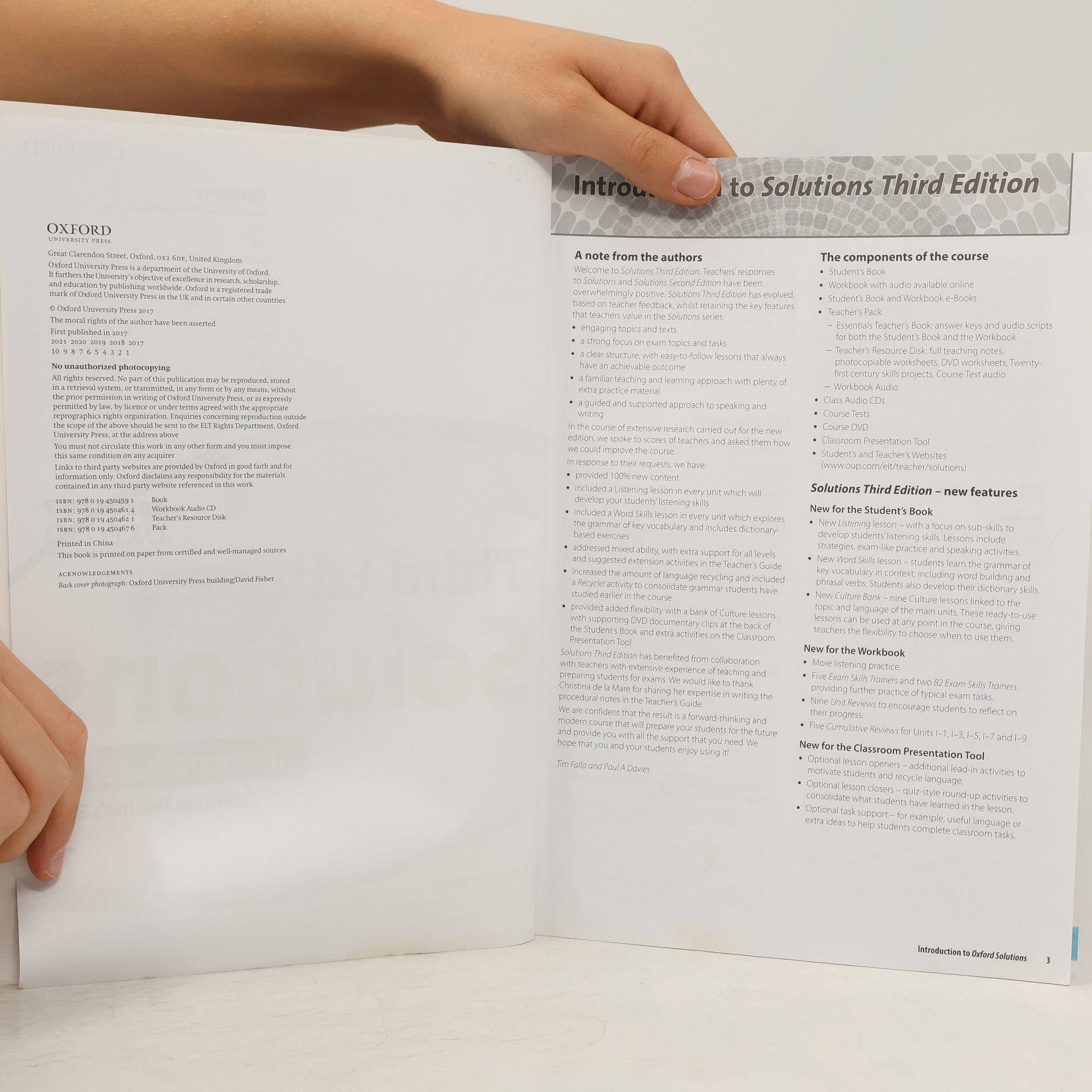 Paul Davies Third Edition Solutions Intermediate. Teacher's Book