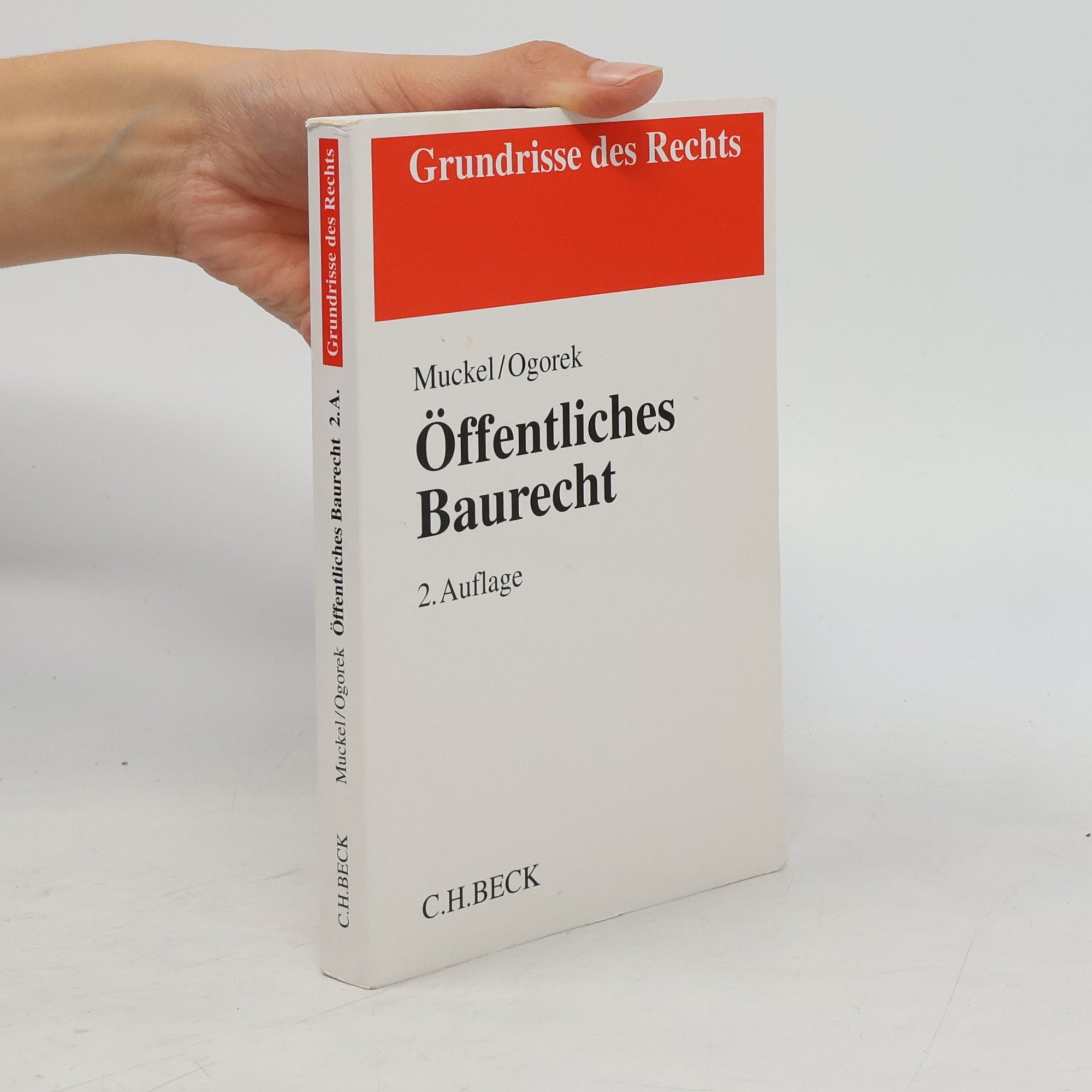 Stefan Muckel Öffentliches Baurecht