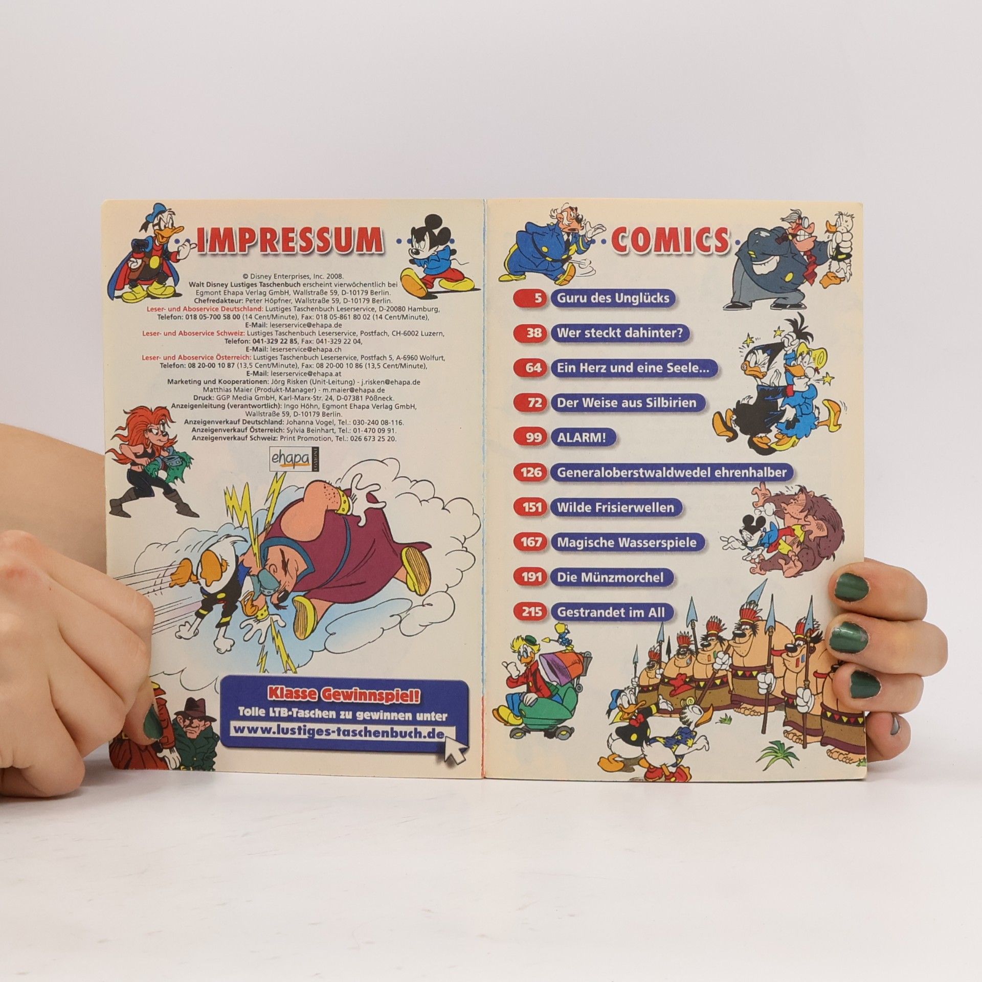 Walt Disney Lustiges Taschenbuch 372. Alarm!
