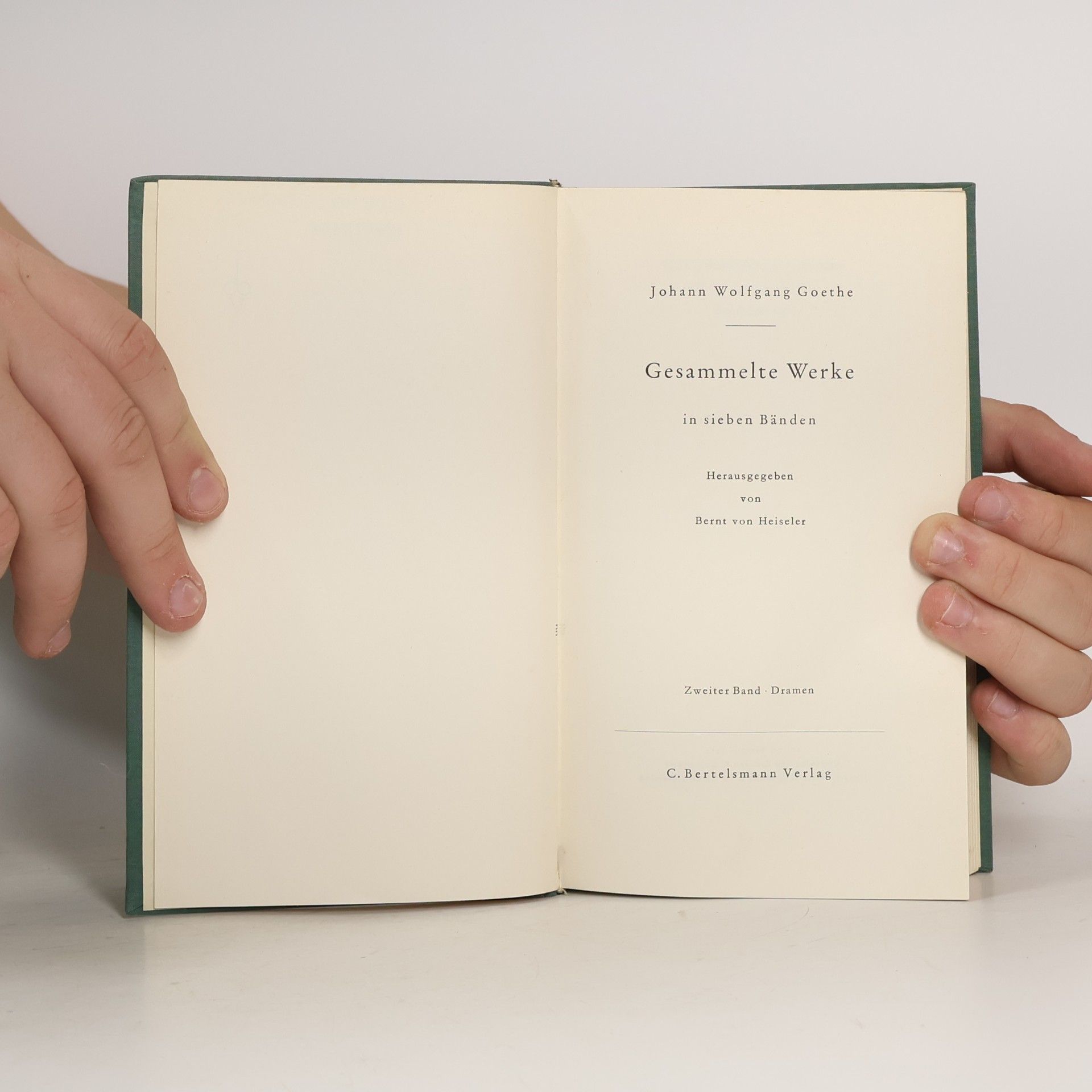 Johann Wolfgang von Goethe Gesammelte Werke. Band 2