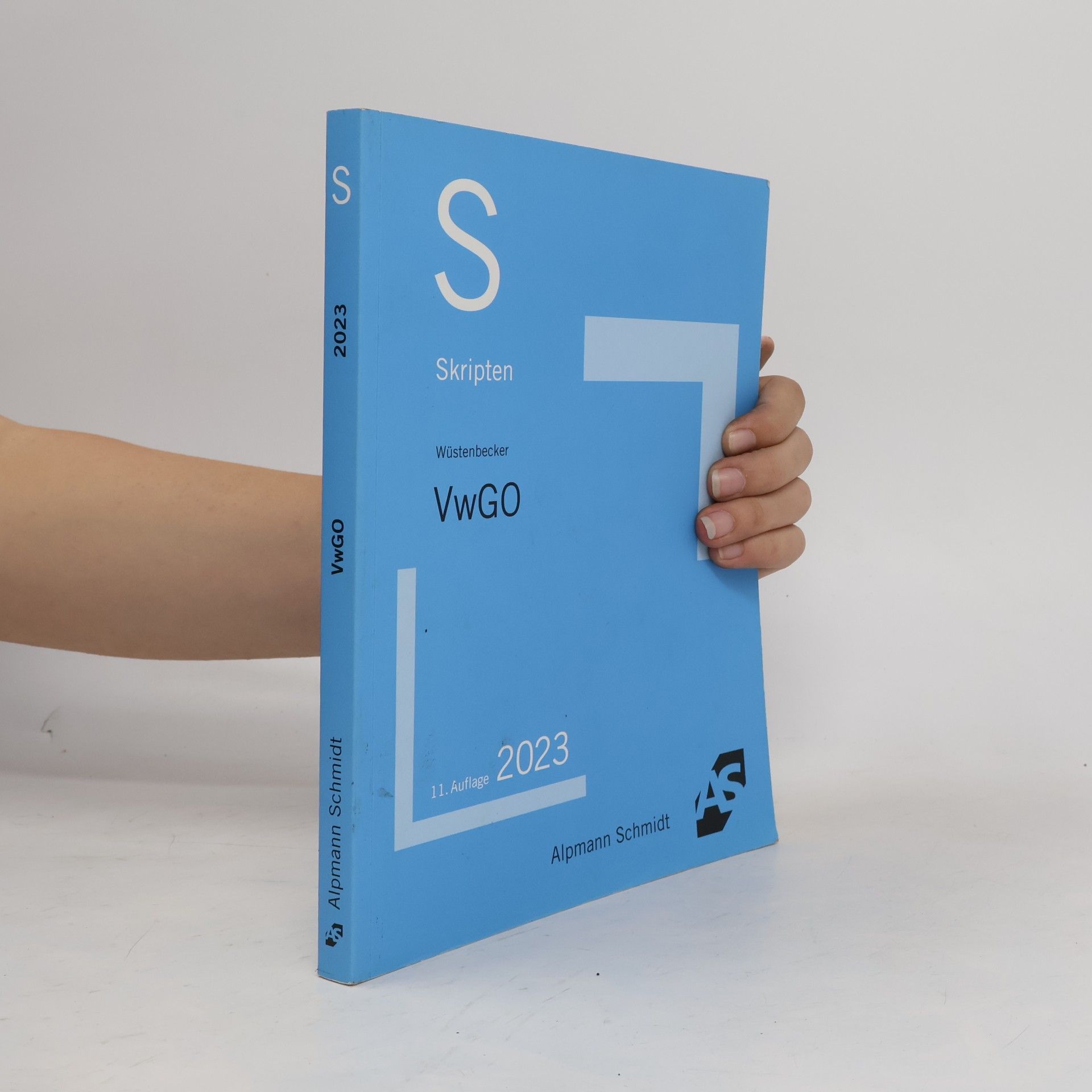 Horst Wüstenbecker Skript VwGO