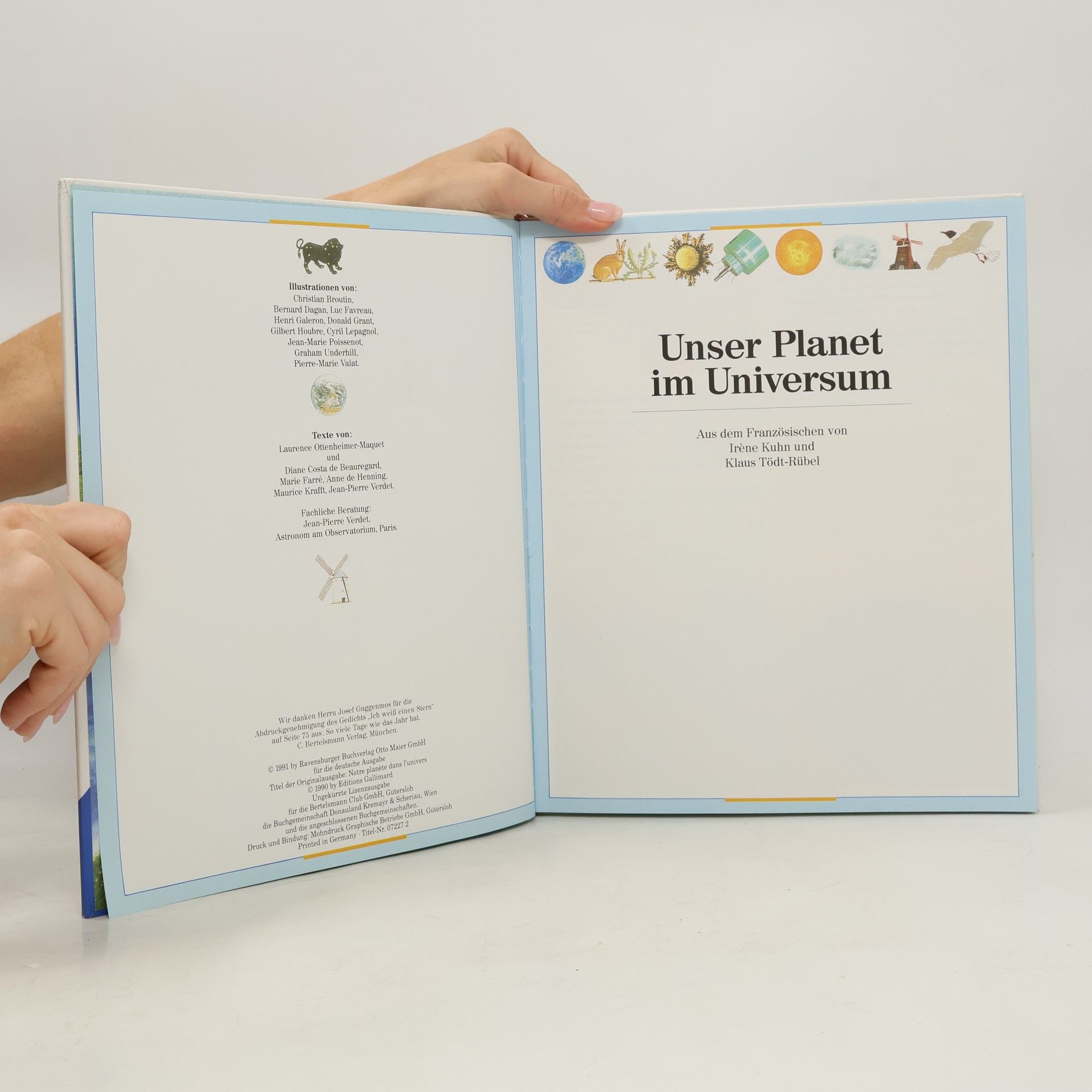 Collectif d'auteurs Unser Planet im Universum