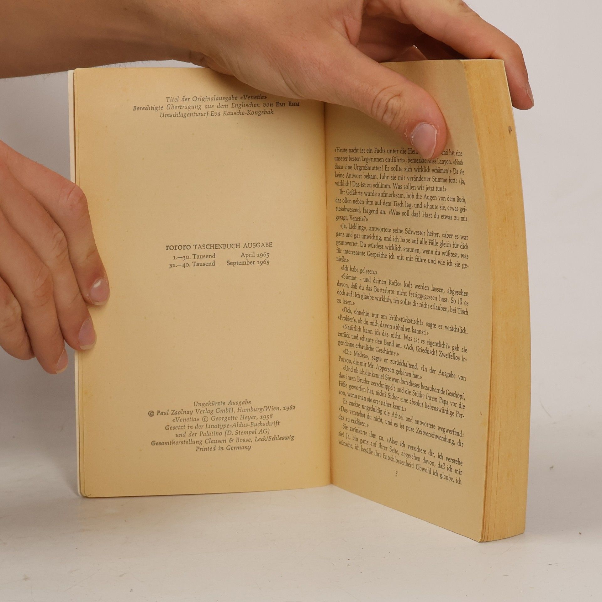 Georgette Heyer Venetia und der Wüstling