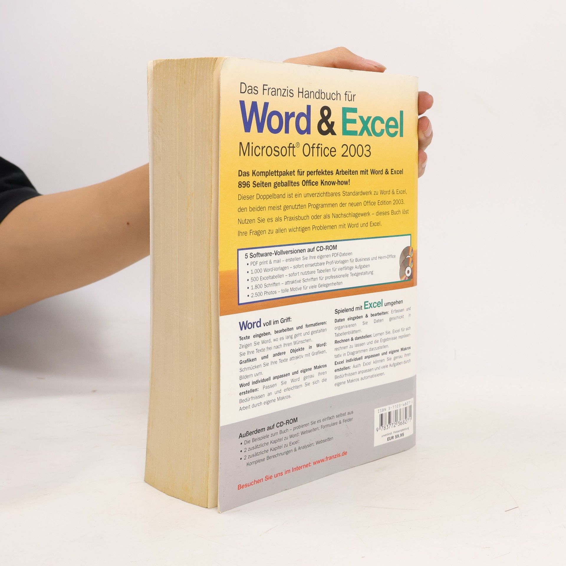 Michael Kolberg Das Franzis-Handbuch für Word & Excel