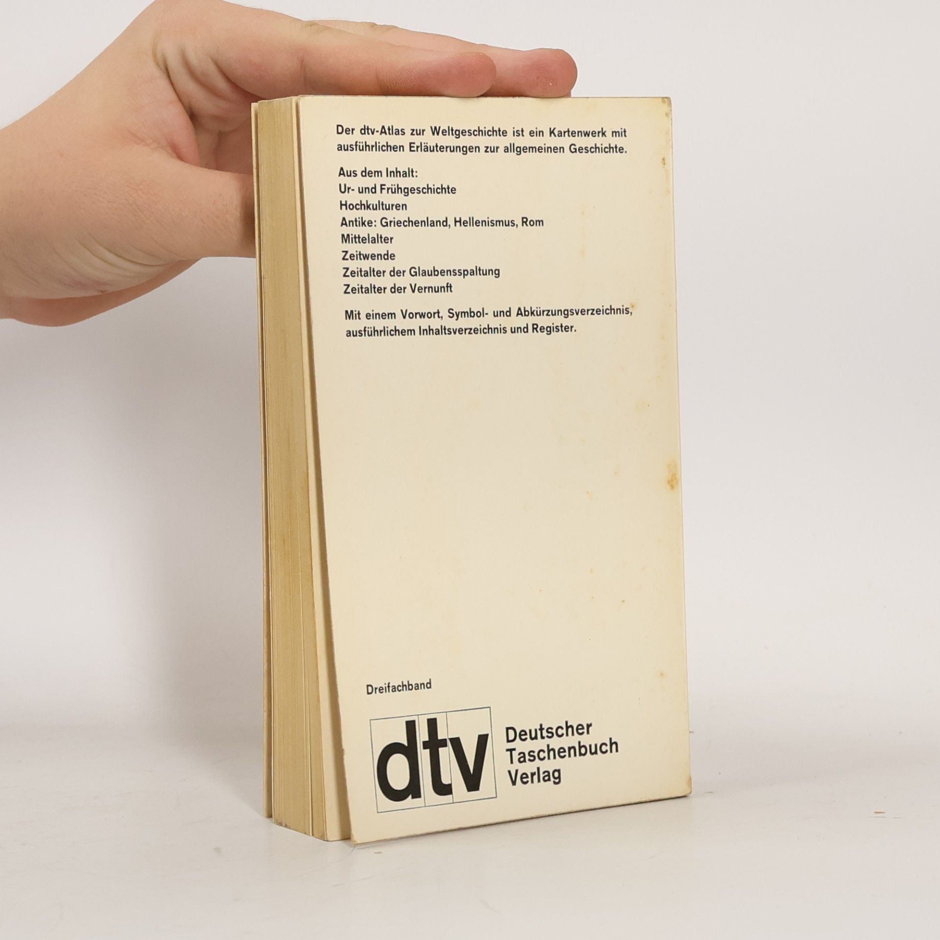 Autorenkollektiv dtv-Atlas zur Weltgeschichte 1