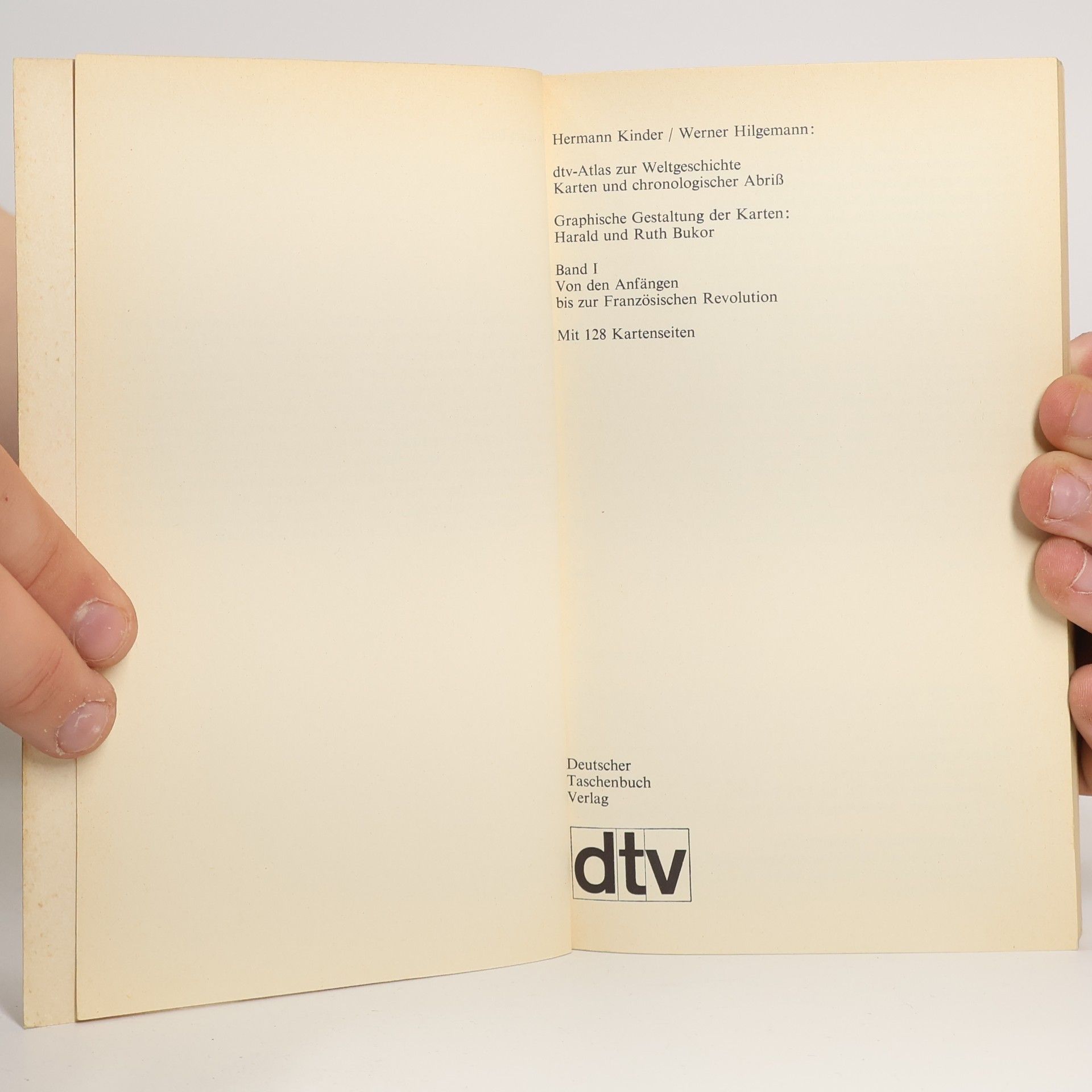 Autorenkollektiv dtv-Atlas zur Weltgeschichte 1