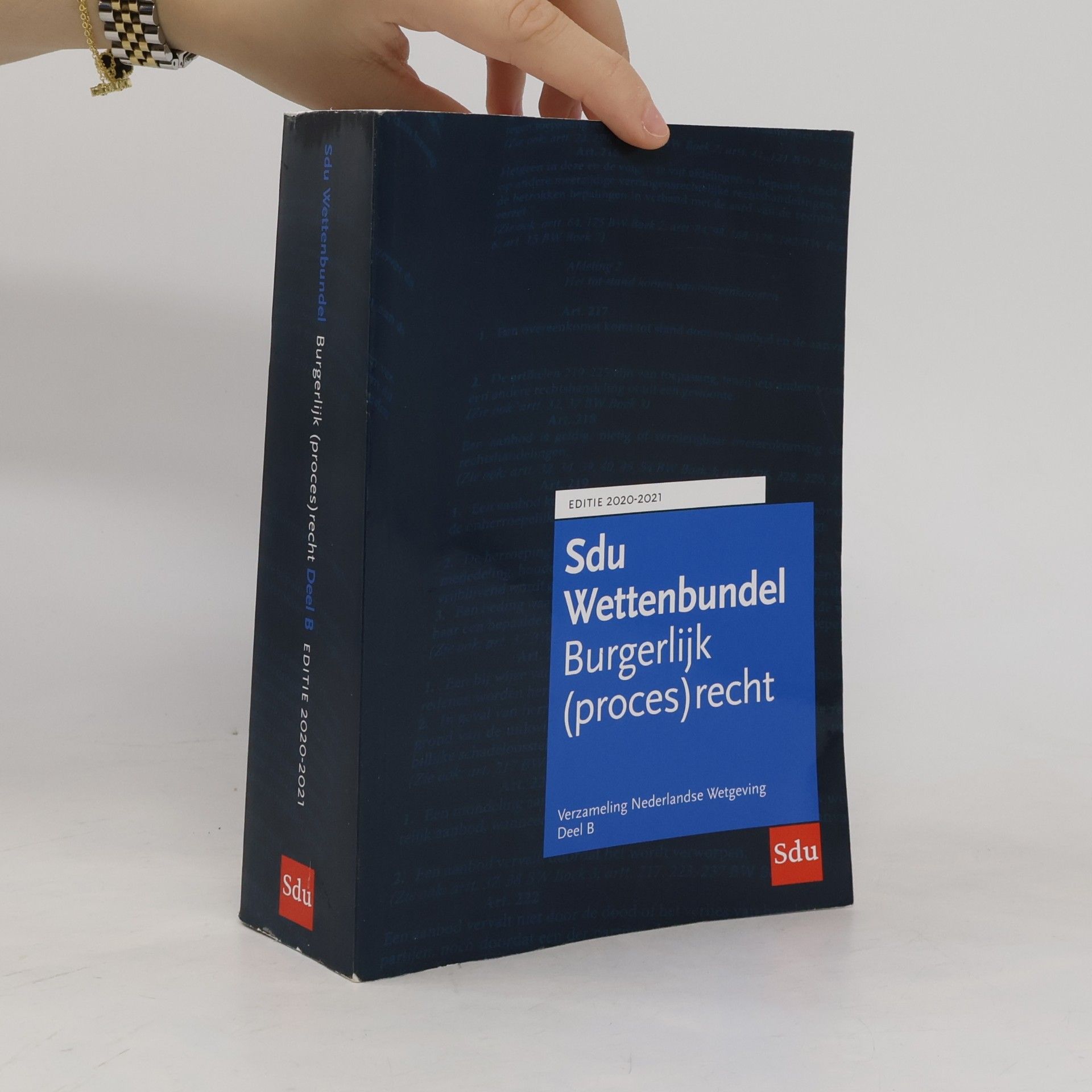 AA.VV. Sdu Wettenbundel 2020-2021 (set 3 ex): Verzameling Nederlandse Wetgeving Studiejaar 2020-2021 (Educatieve wettenverzameling)